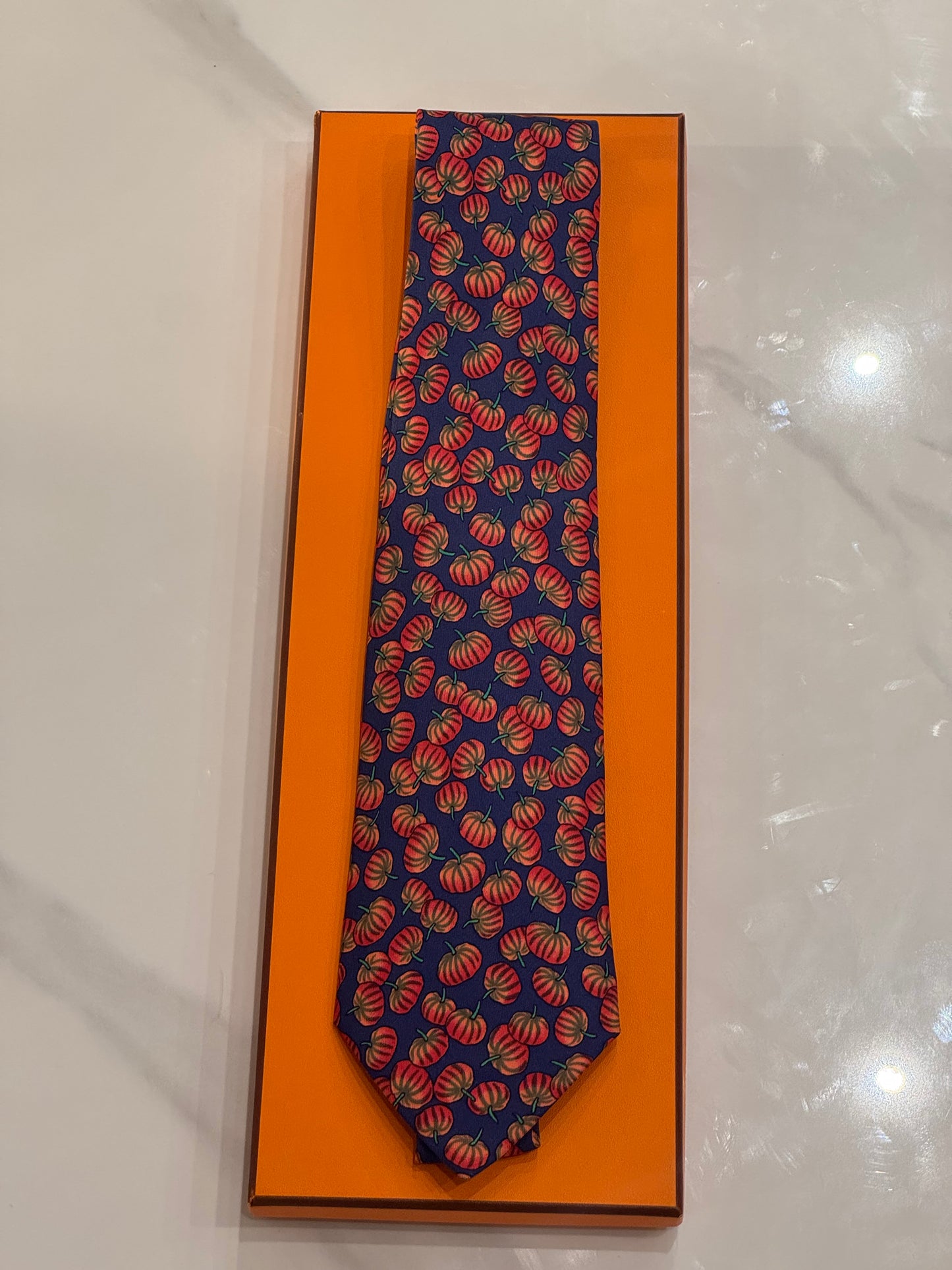 Cravatta Hermes vintage Cod 7451HA