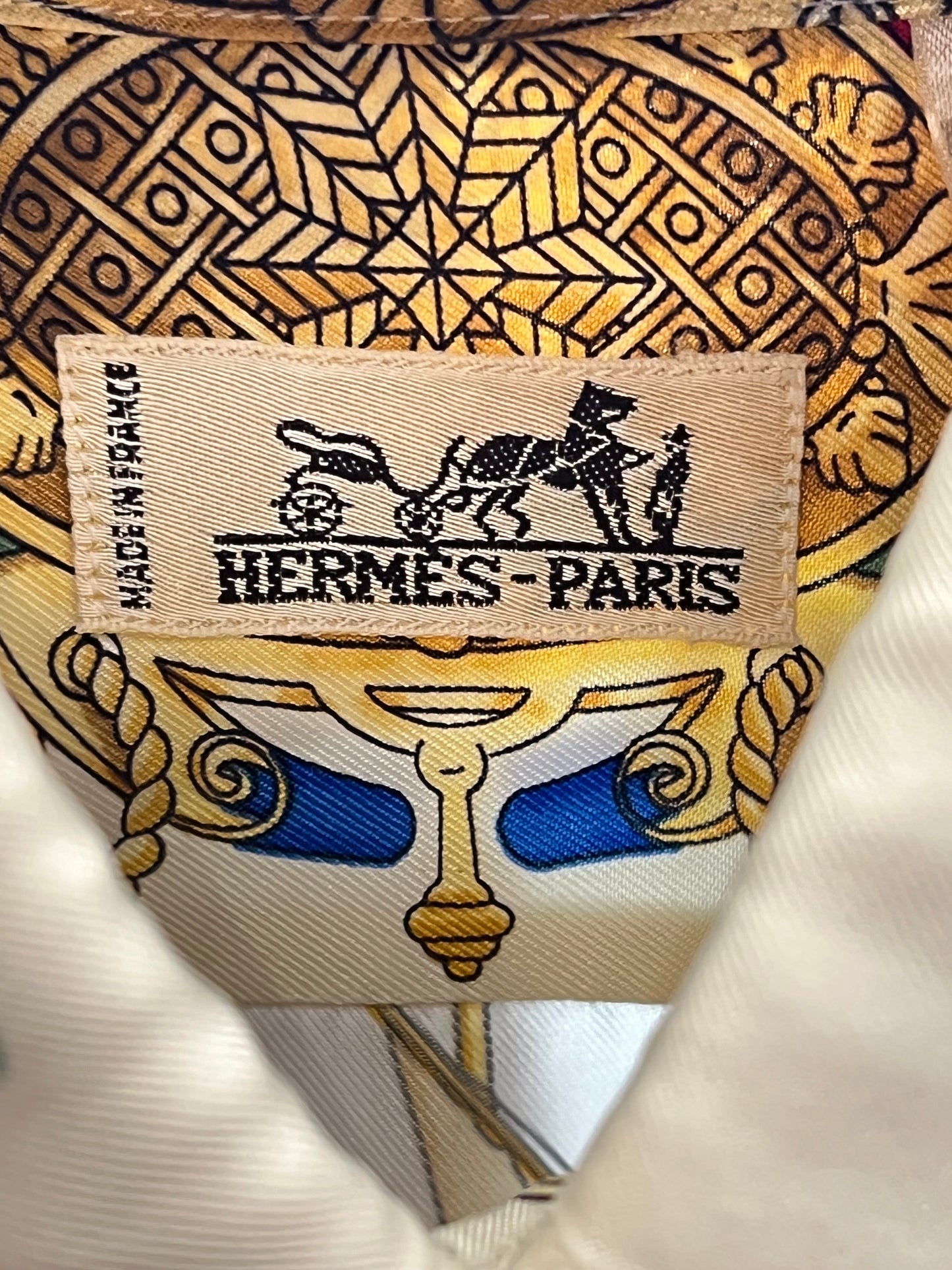 Hermès shirt Voiles de lumiere 1995