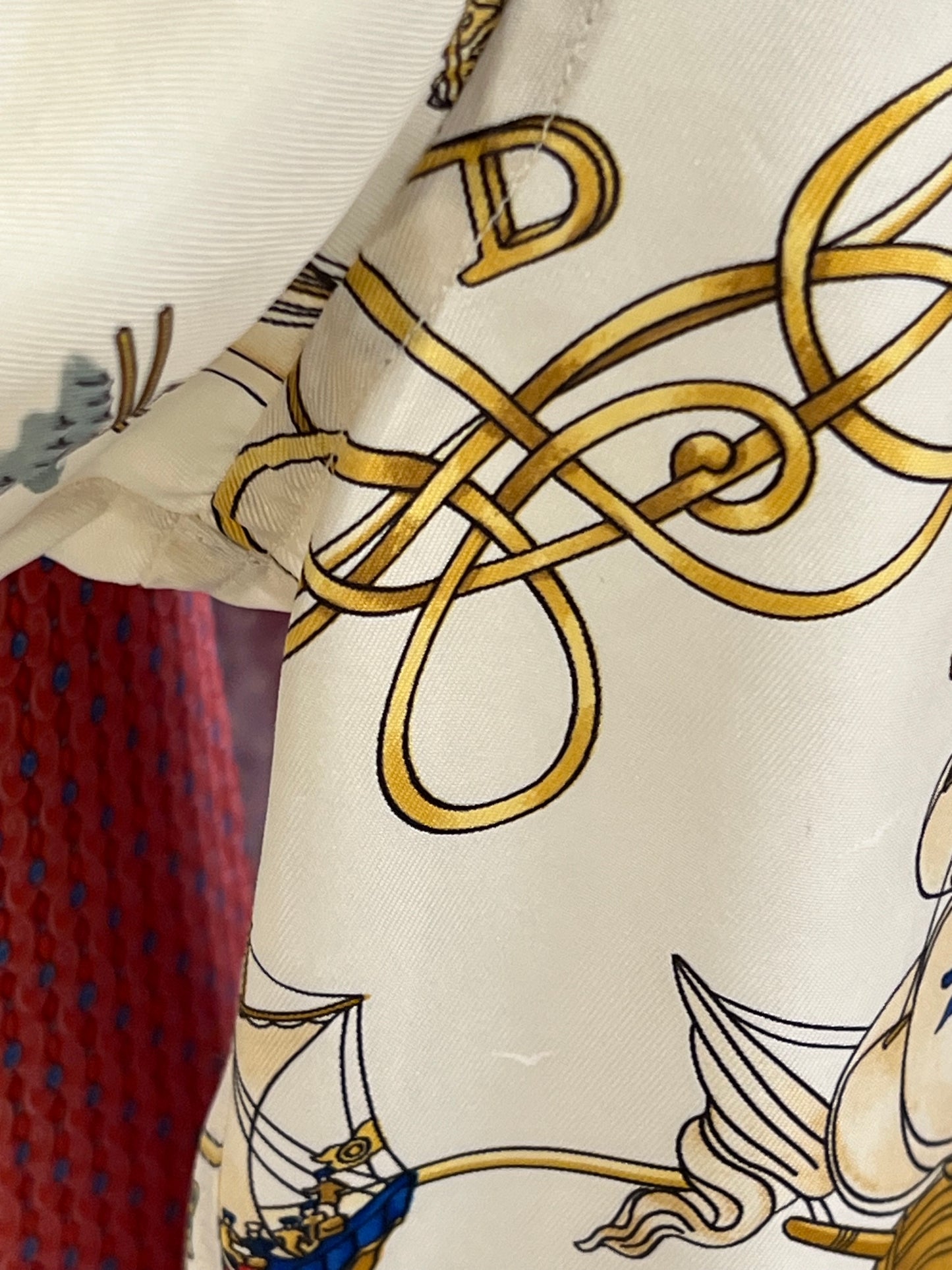 Hermès shirt Voiles de lumiere 1995