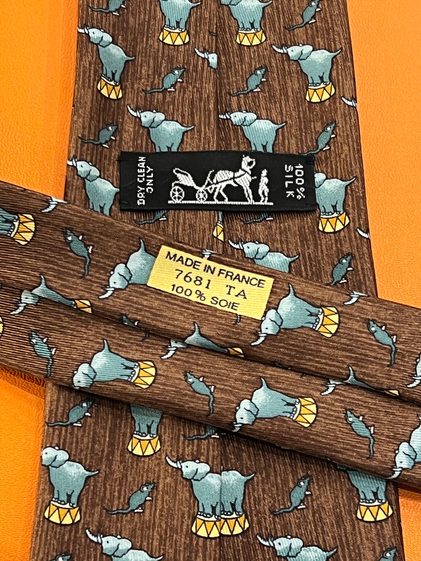 Cravatta Hermès 7681TA