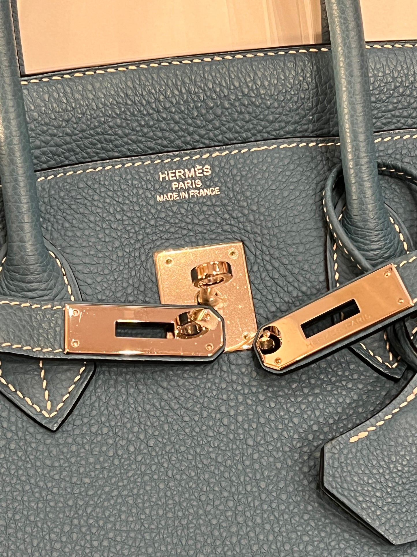 Hermès Birkin Blue Jean 35