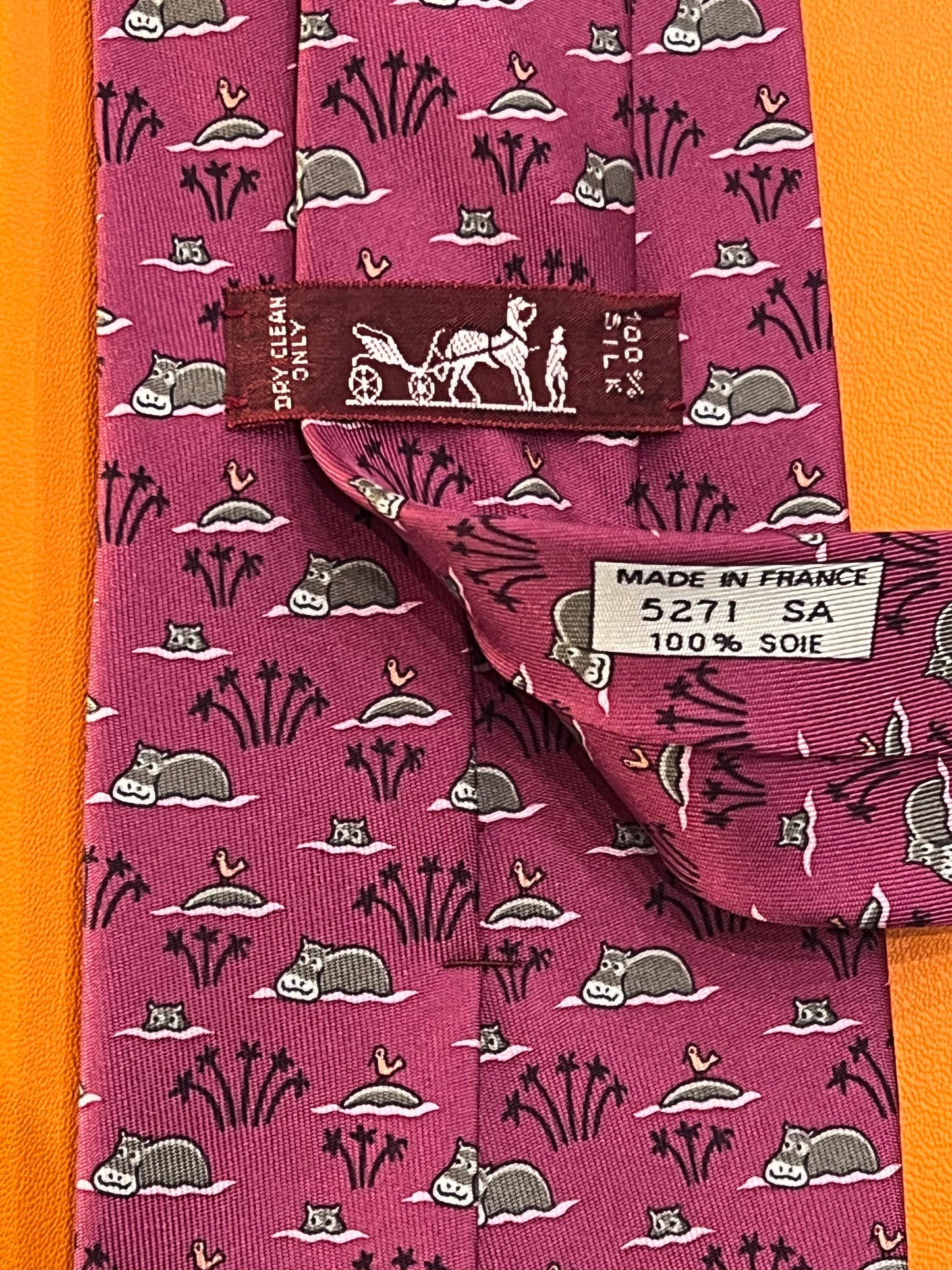 Cravatta Hermès 5271SA