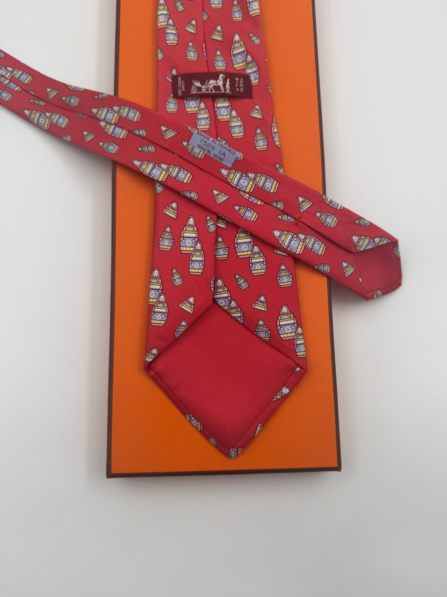 Cravatta Hermes vintage Cod 7529IA