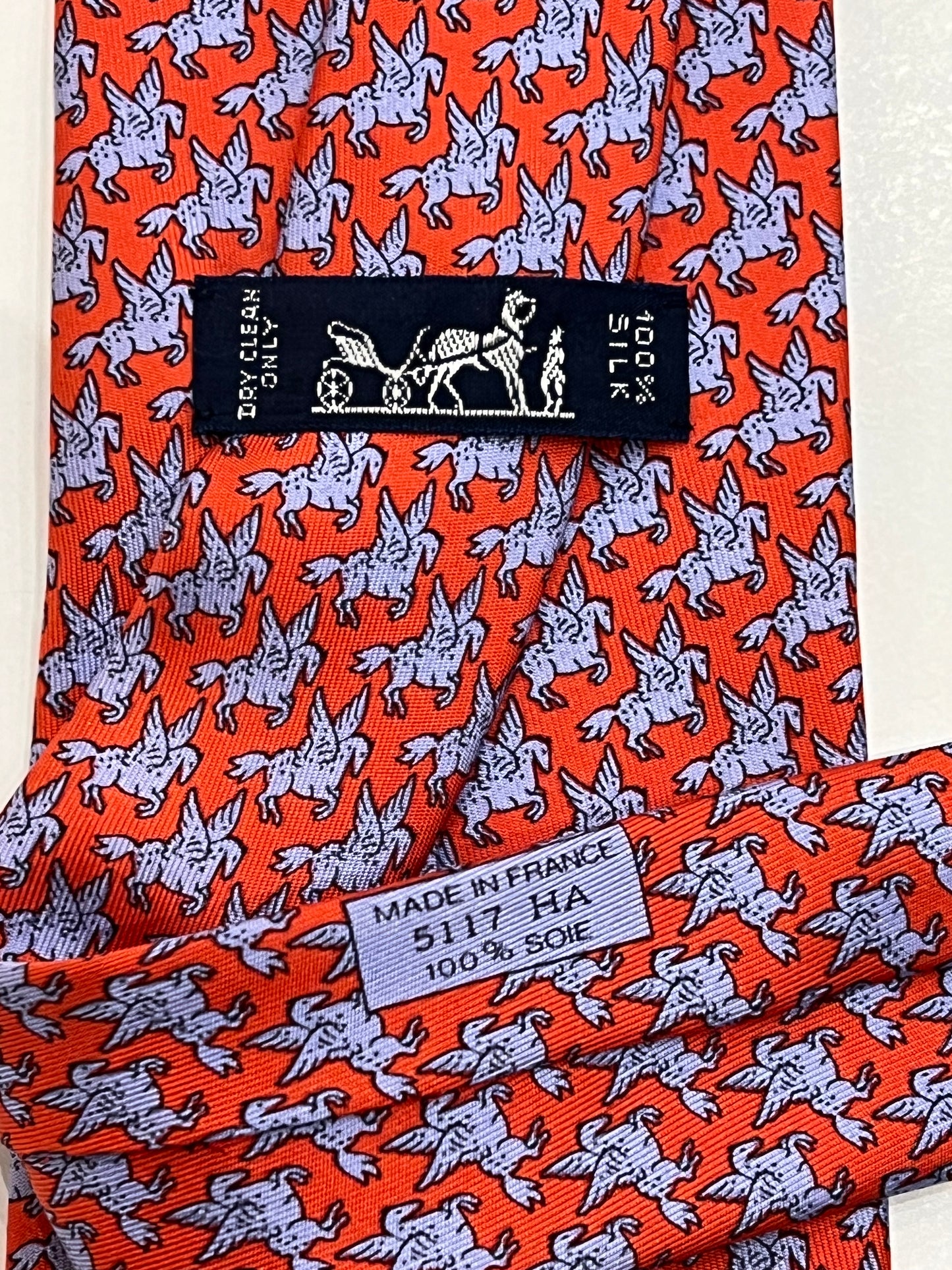 Cravatta vintage Hermès 5117HA