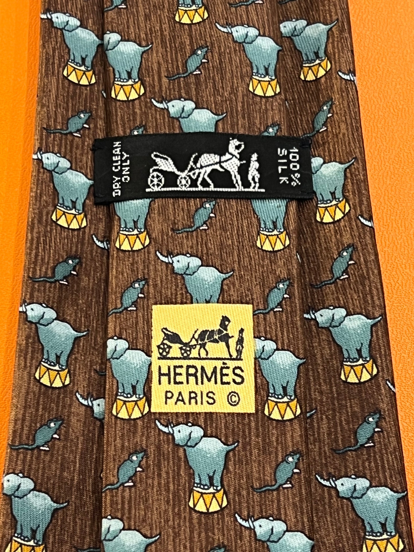 Cravatta Hermès 7681TA