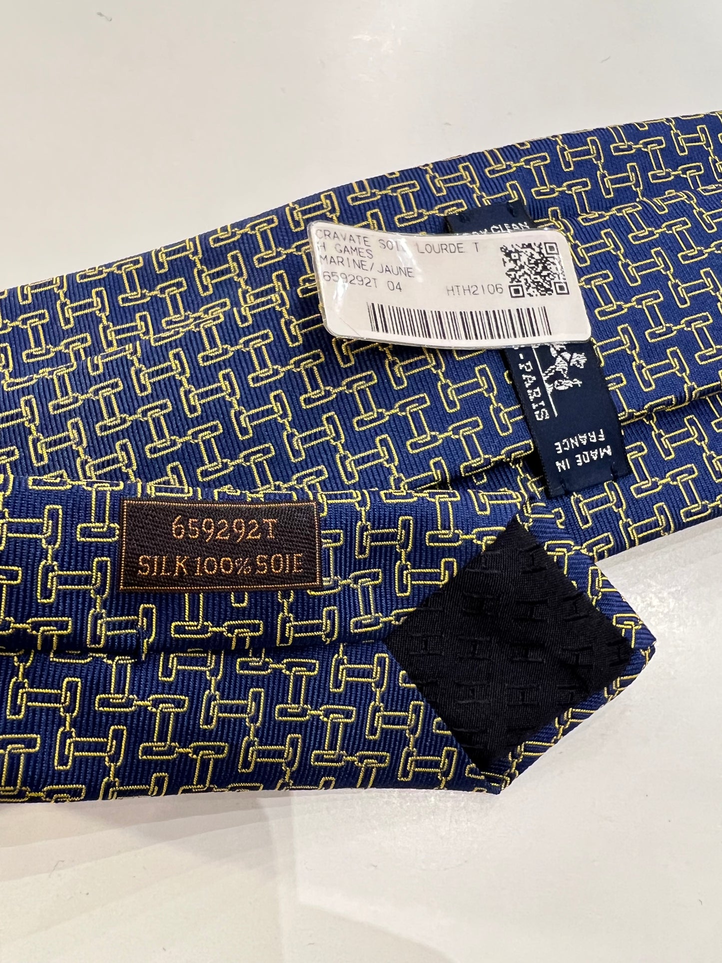 Cravatta Hermès H Games Faconnee 659292T