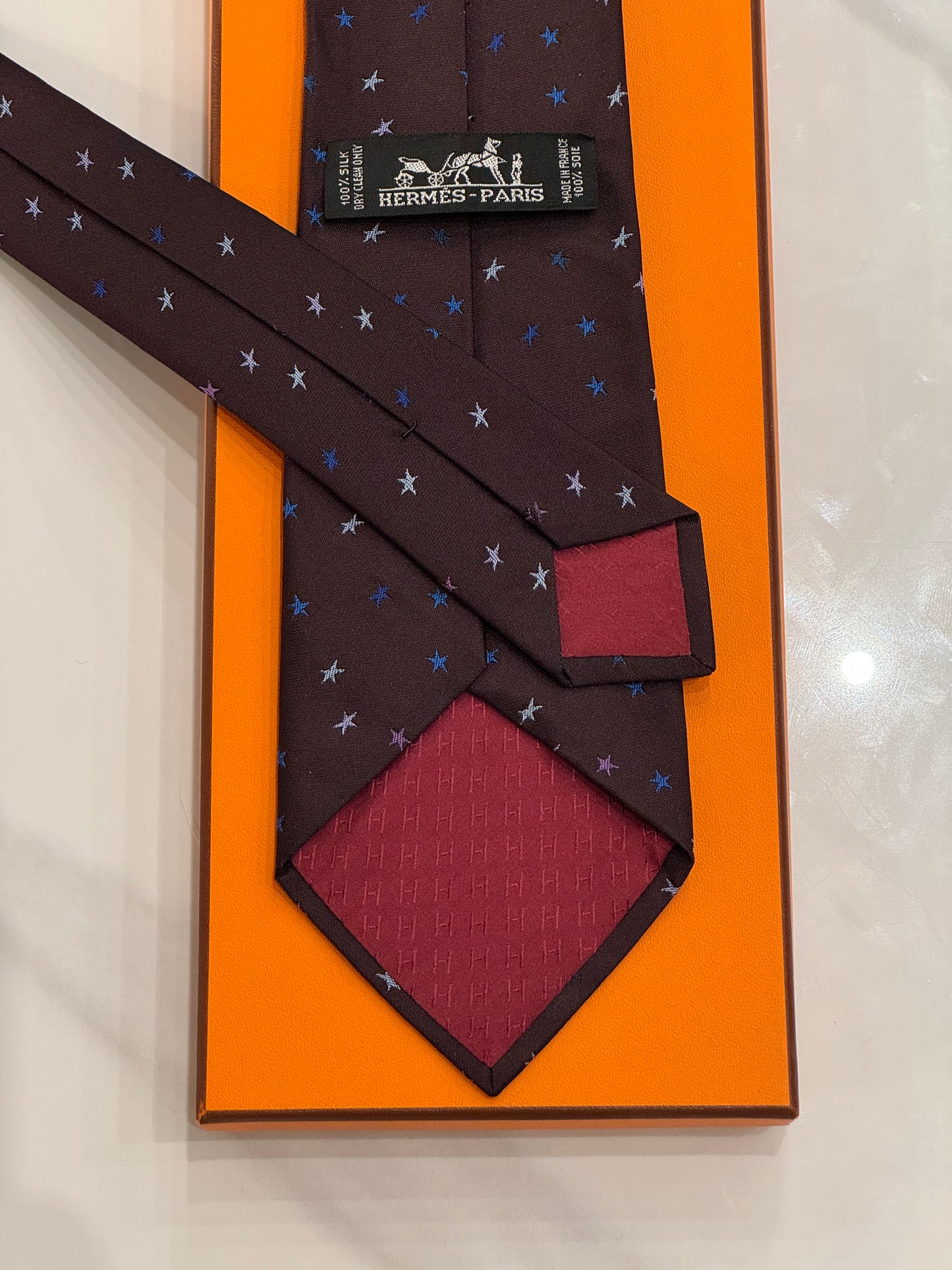 Cravatta Hermes vintage