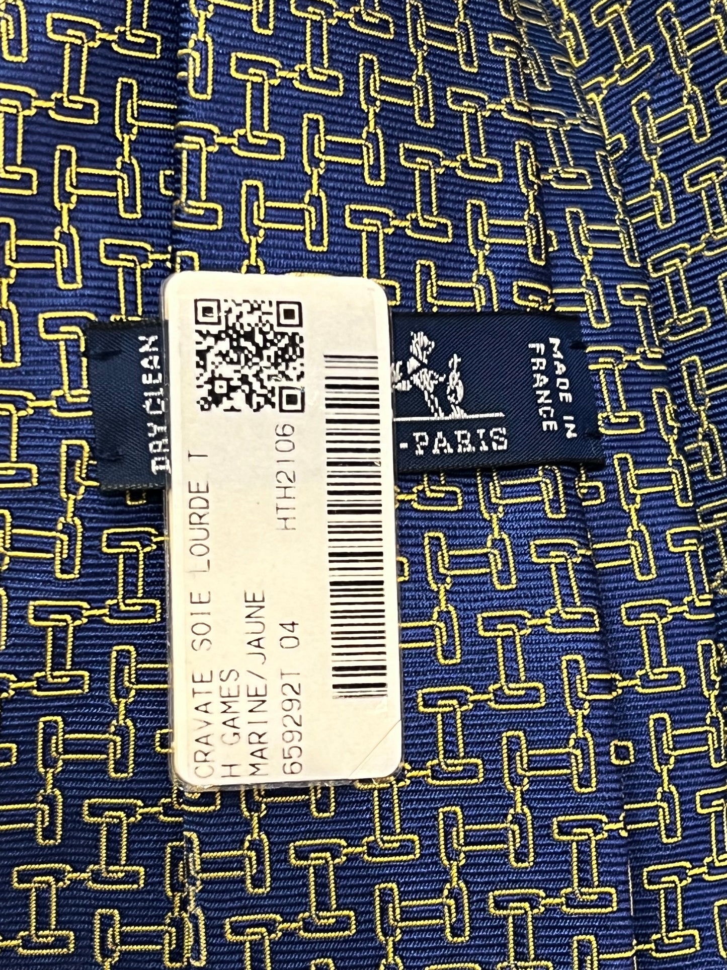 Cravatta Hermès H Games Faconnee 659292T