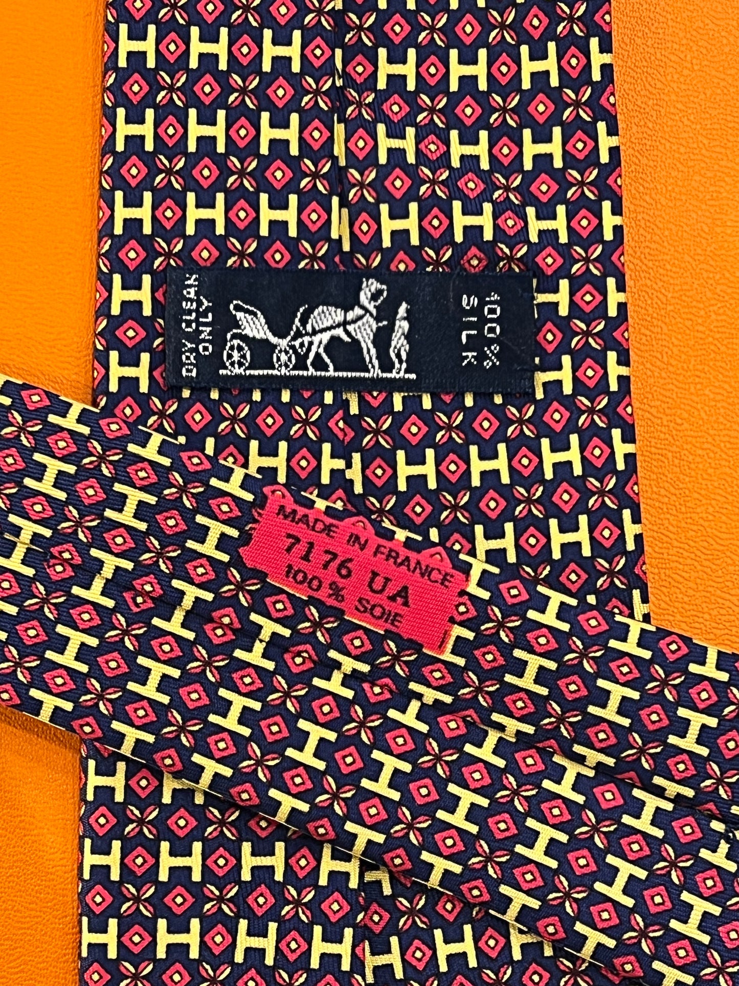 Cravatta Hermès H 7176UA