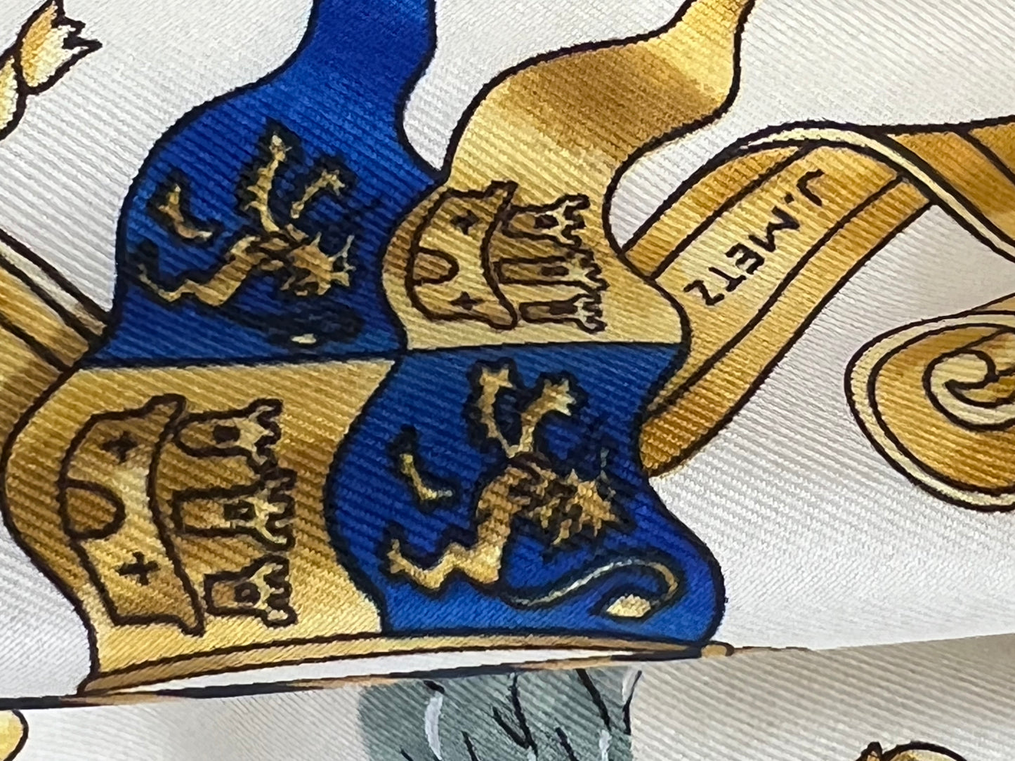 Hermès shirt Voiles de lumiere 1995