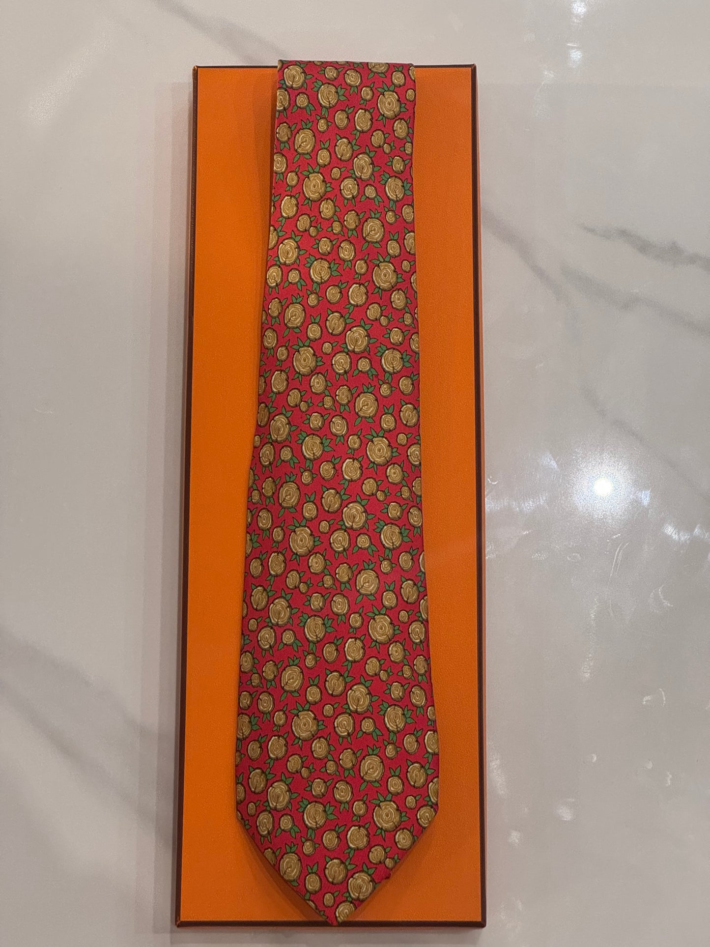 Cravatta Hermes vintage Cod 7734OA