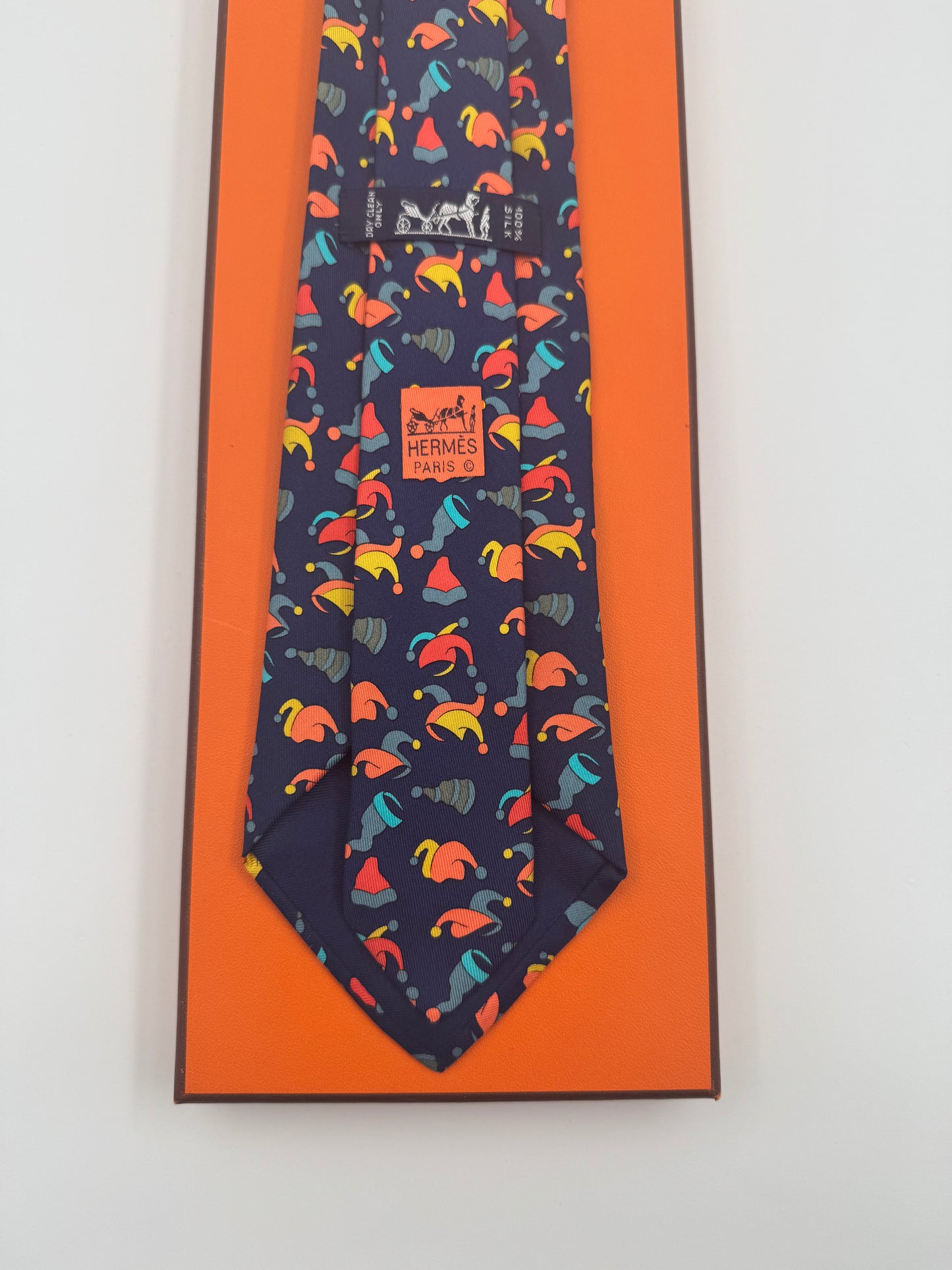 Cravatta Hermes vintage Cod 7474ha