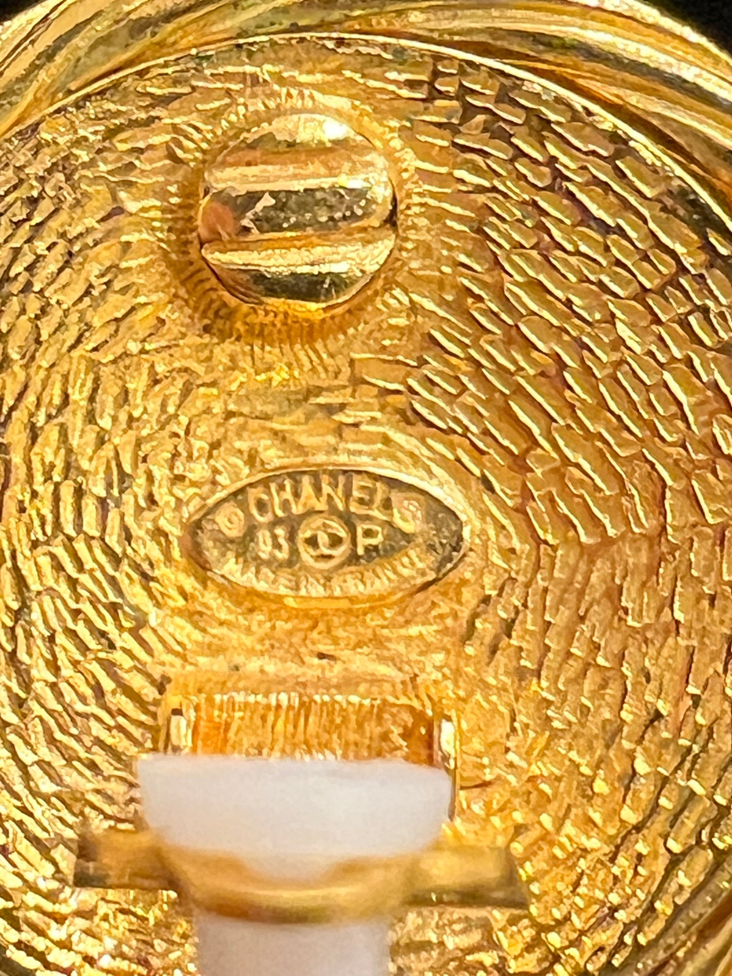 Vintage Chanel clip earrings