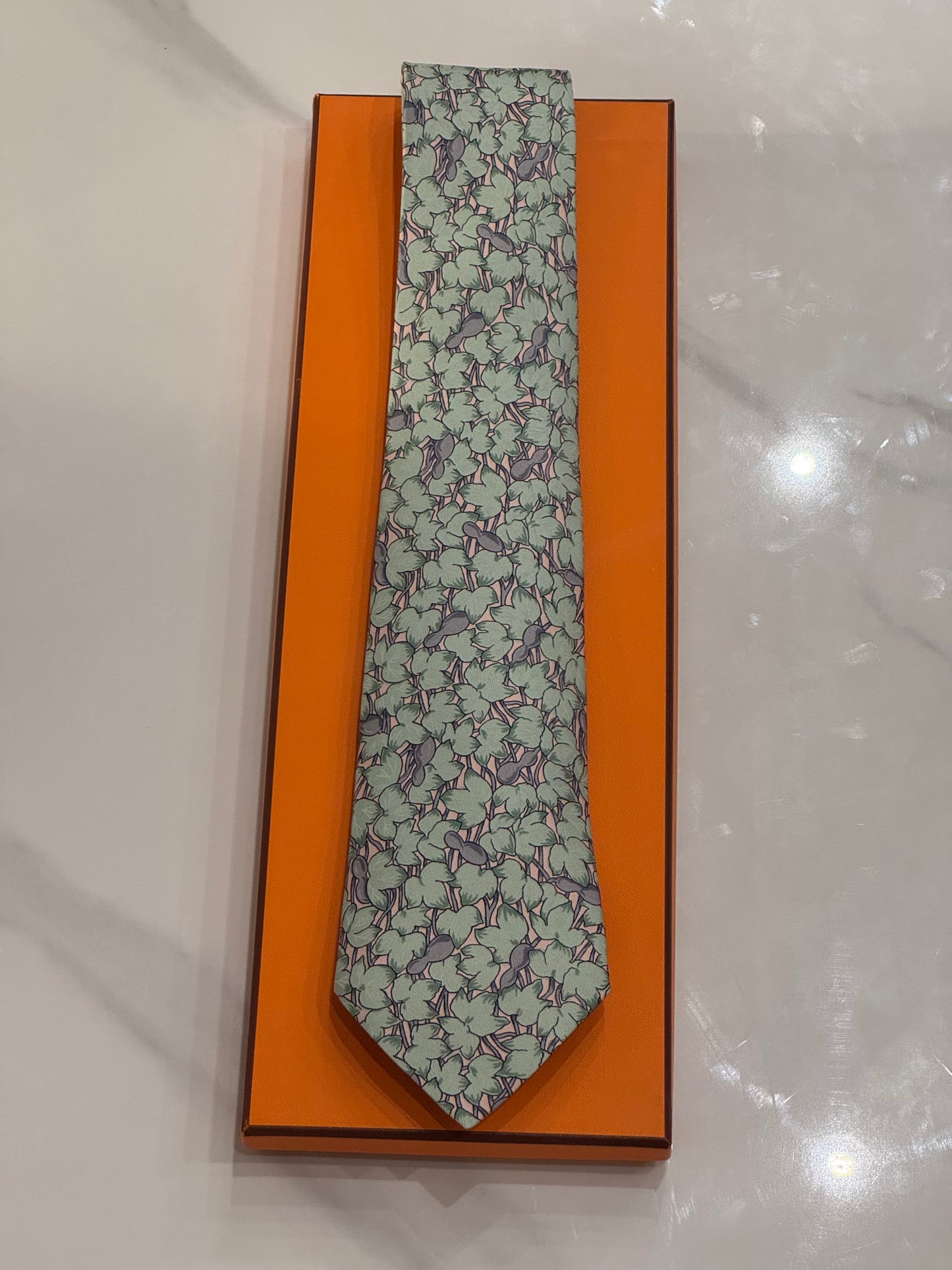 Cravatta Hermes vintage Cod 7366PA