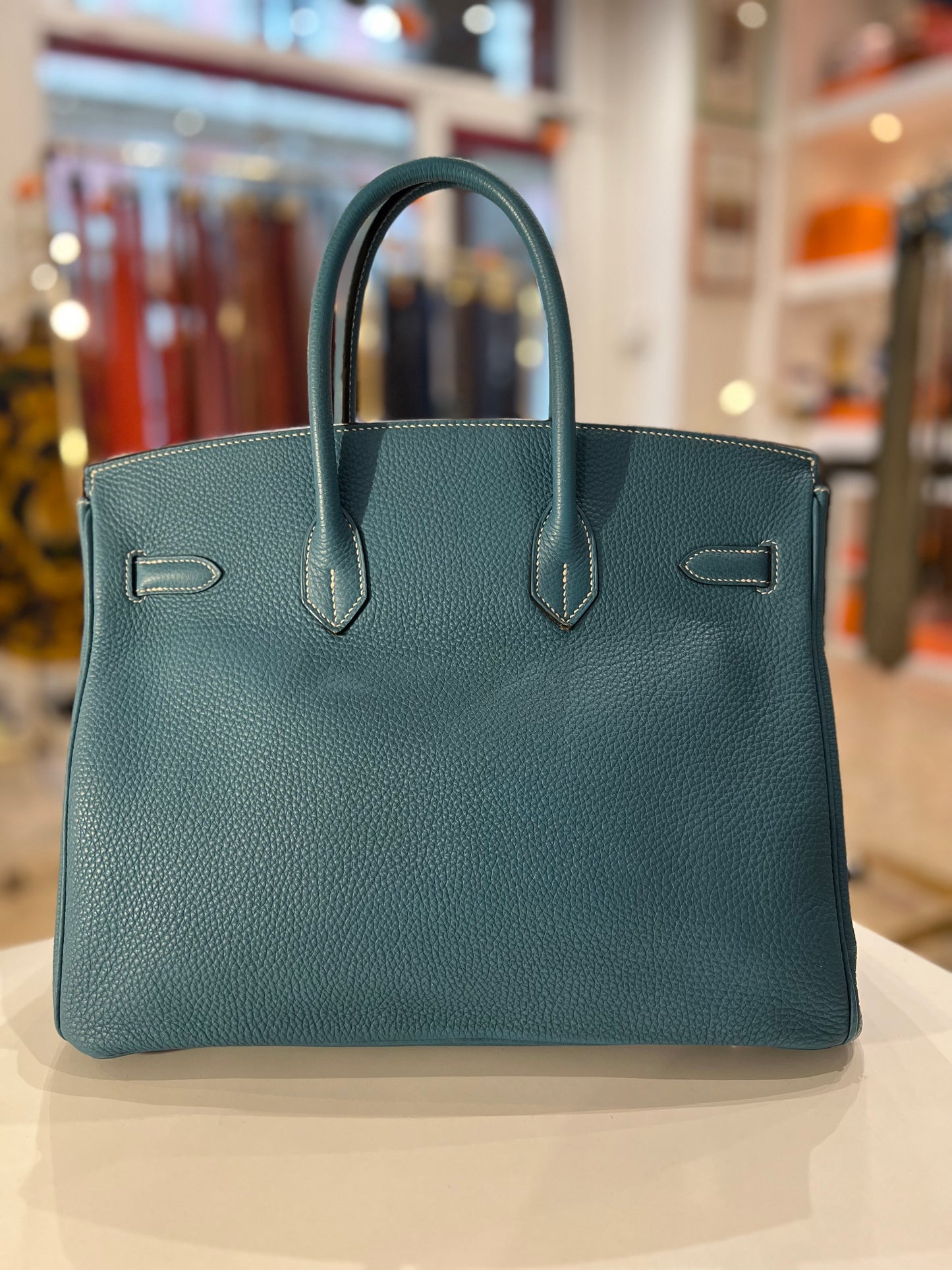 Hermès Birkin Blue Jean 35