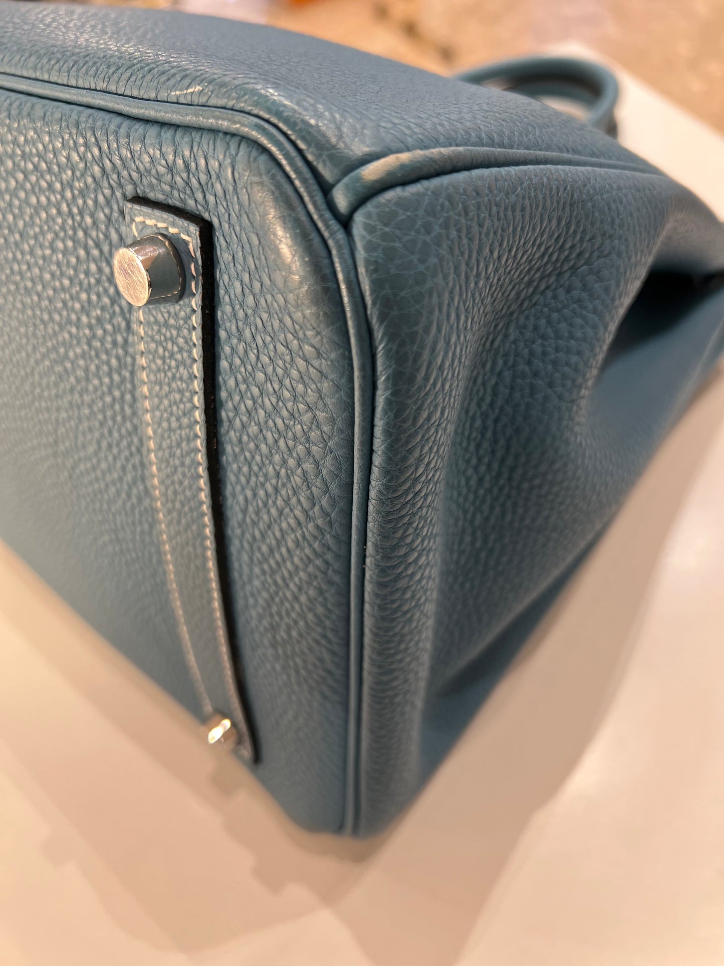 Hermès Birkin Blue Jean 35