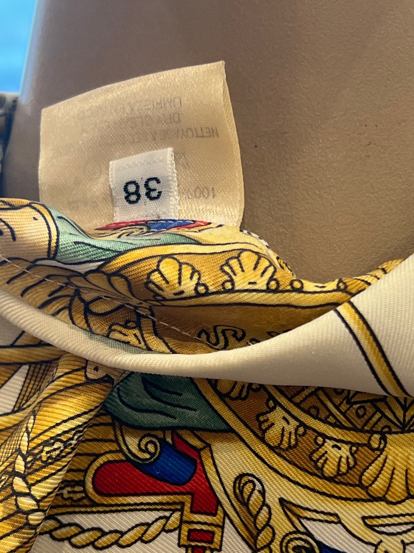 Hermès shirt Voiles de lumiere 1995