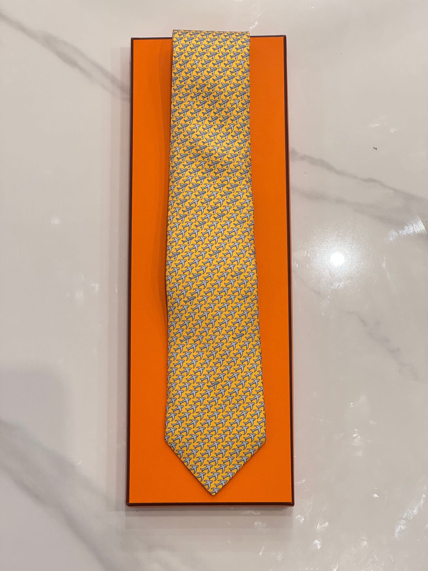Cravatta vintage Hermès 605598MA
