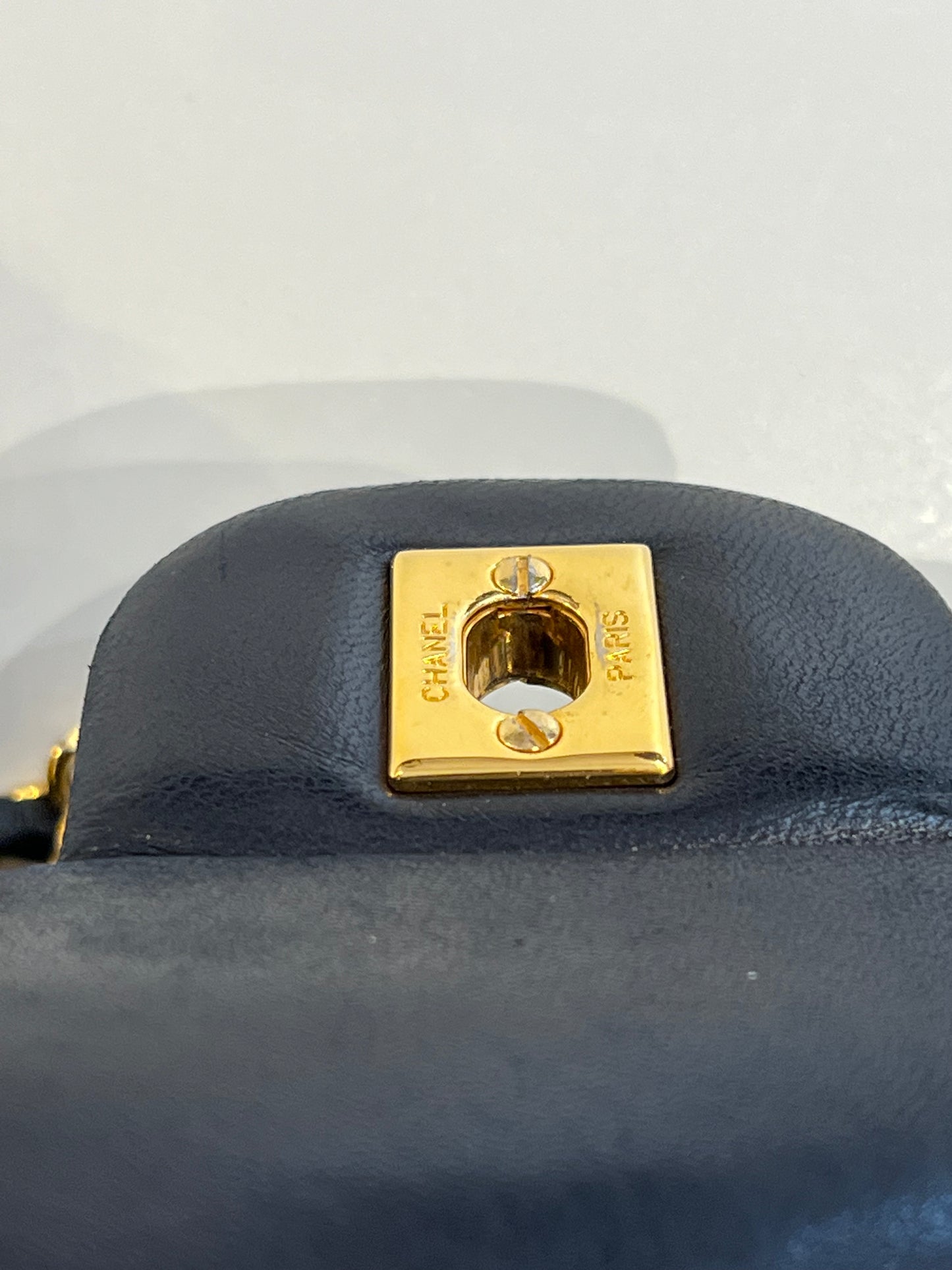 Chanel Timeless lambskin blu