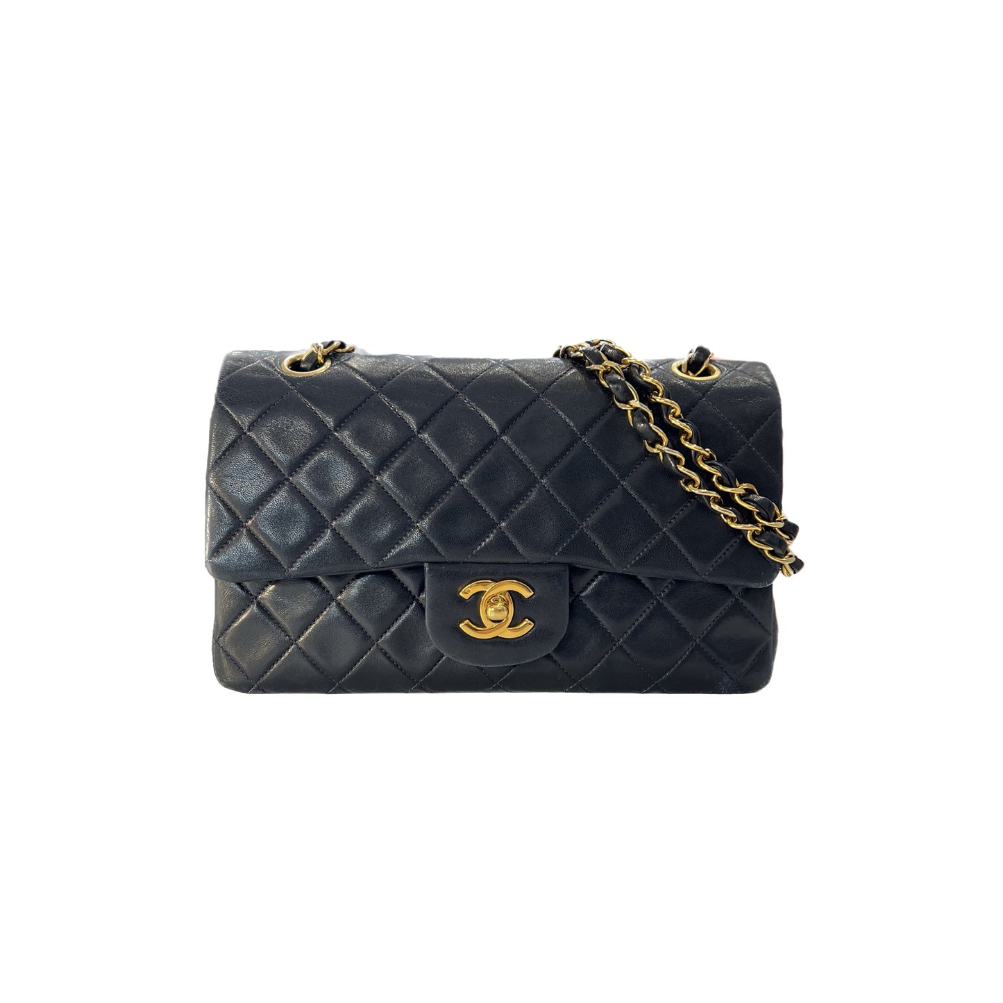 Chanel Timeless lambskin blu