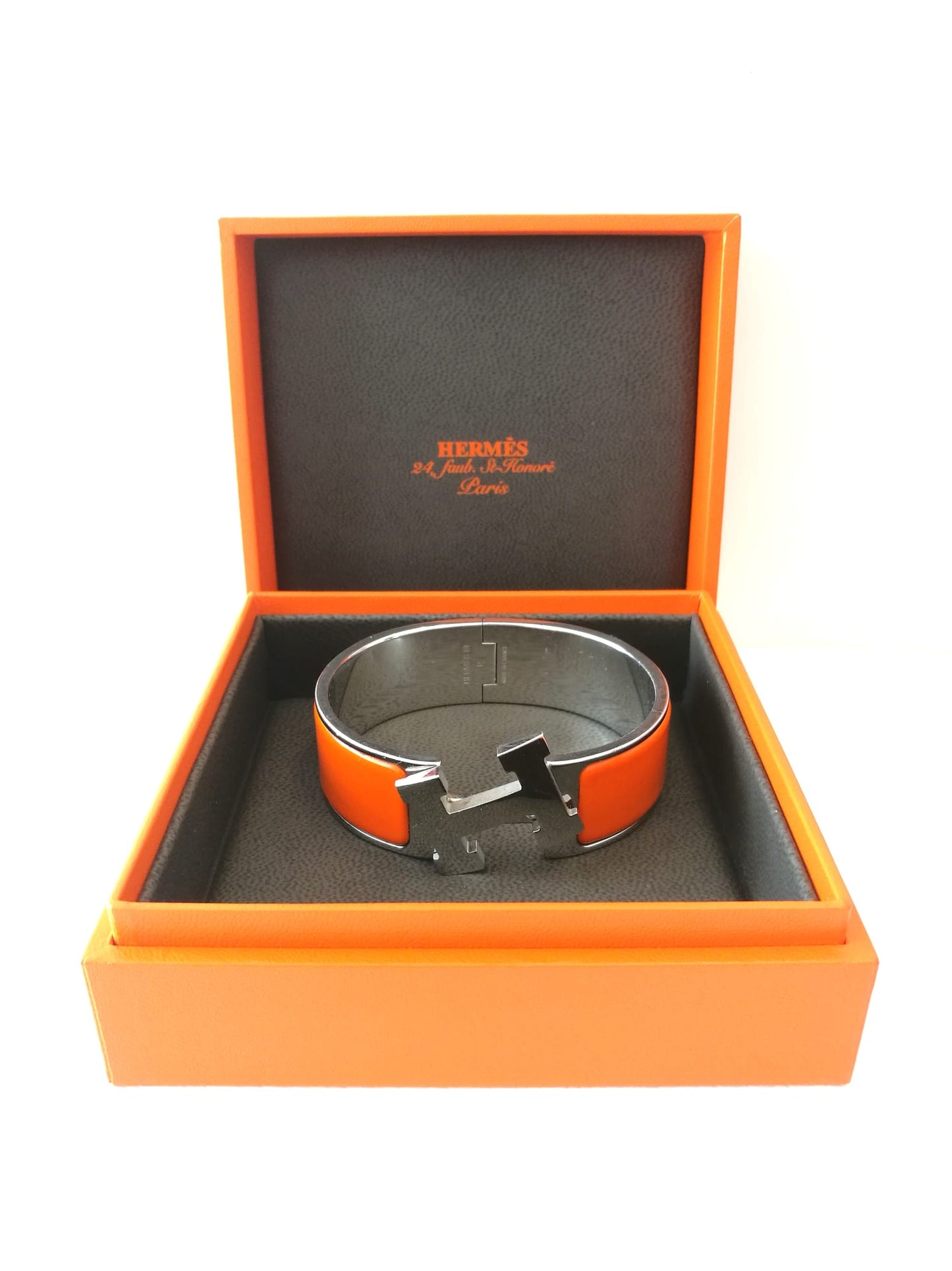 Hermes Clic Clac H preloved bracelet