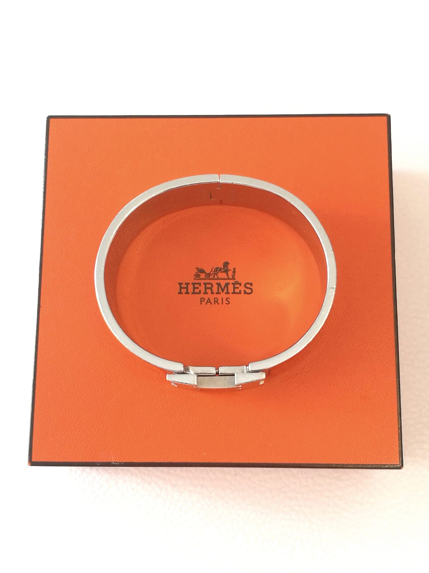 Hermes Clic Clac H preloved bracelet