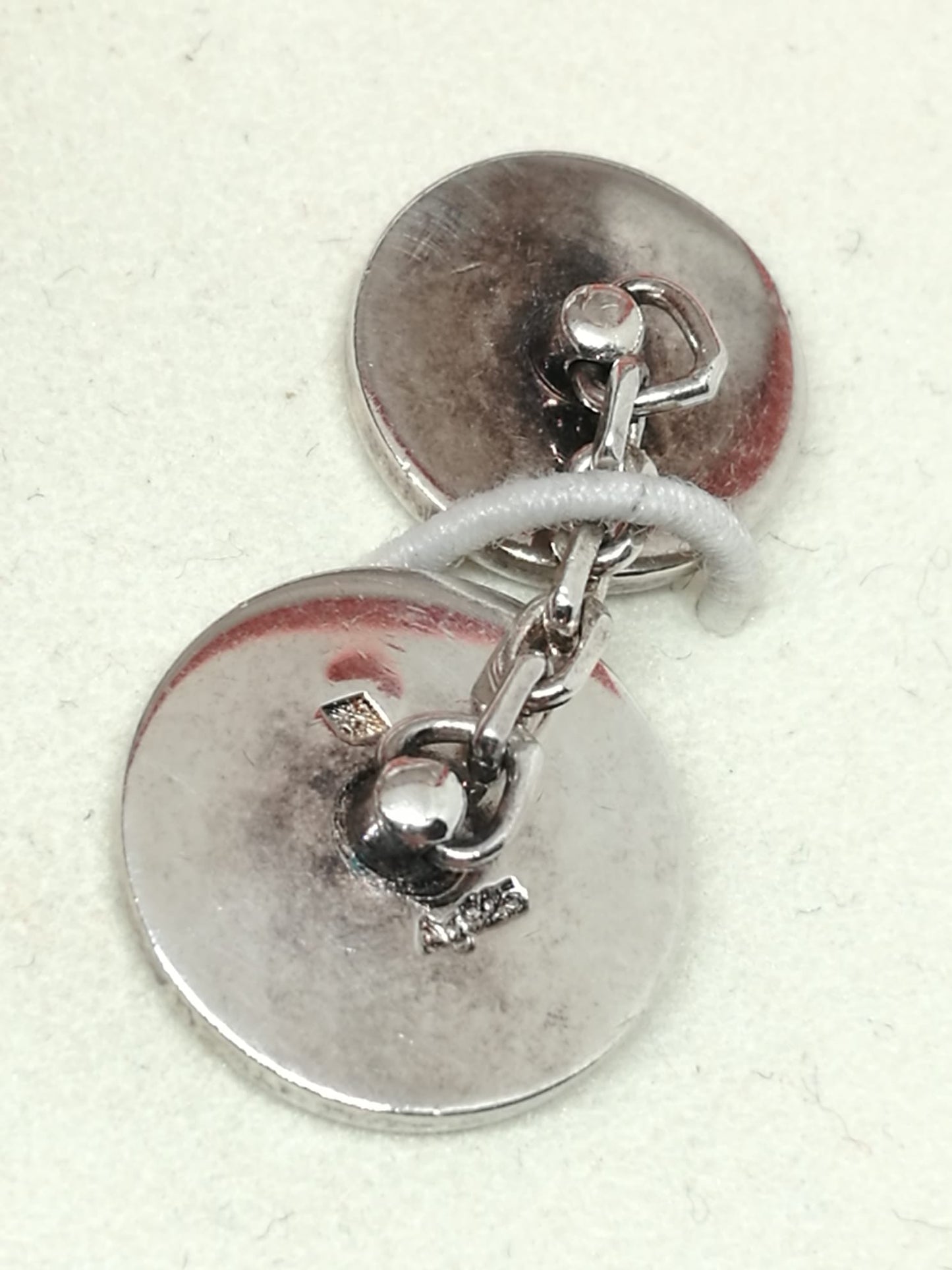 Gemelli uomo Hermès in argento
