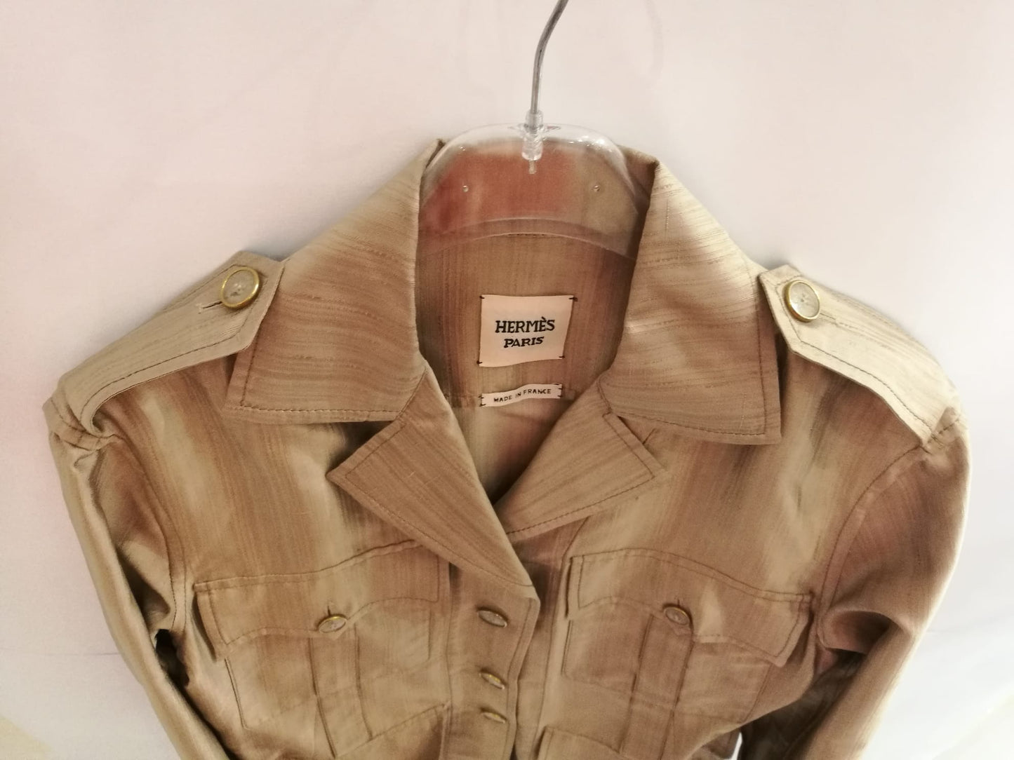 giacca vintage Hermès modello Sahara