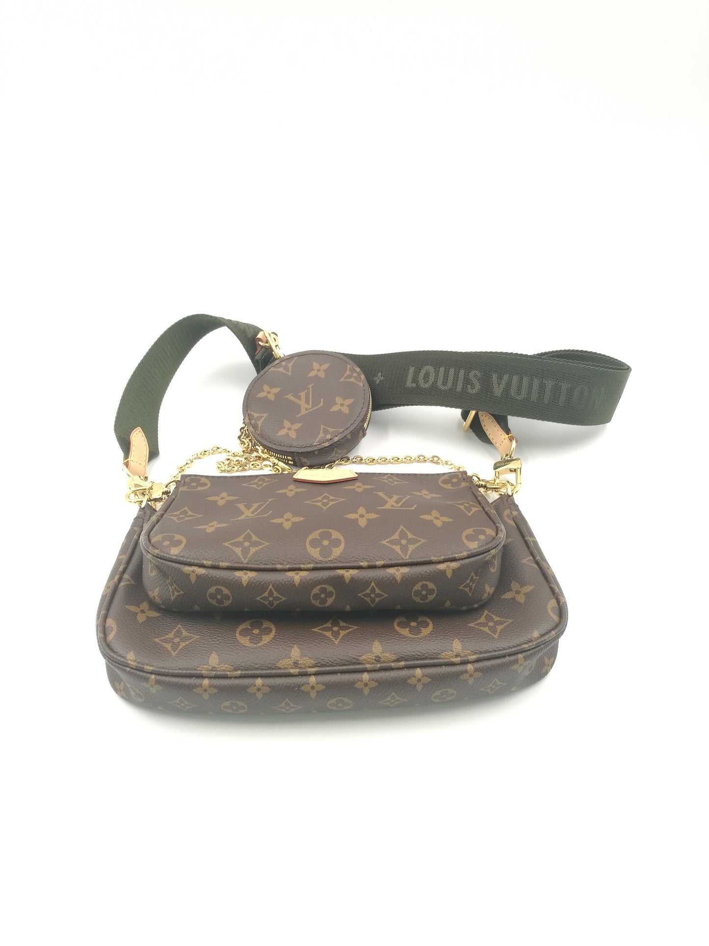 Louis Vuitton multi pochette kaki