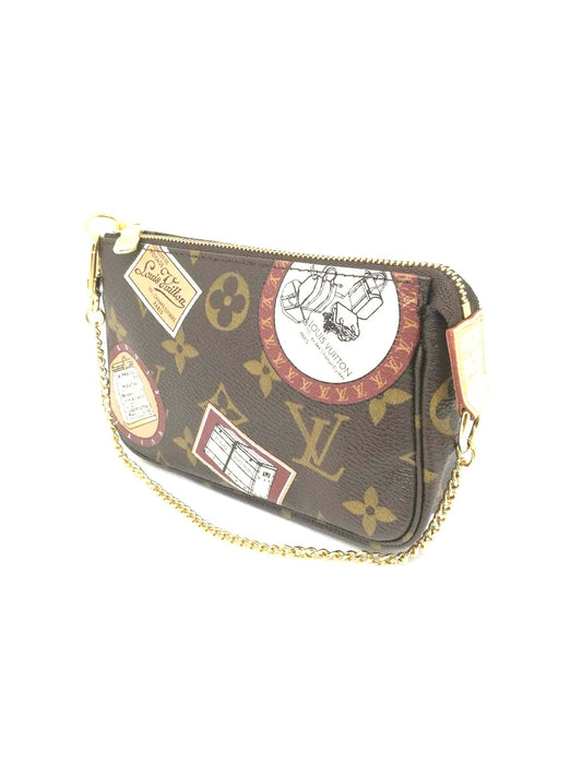 Louis Vuitton mini pochette patch monogram