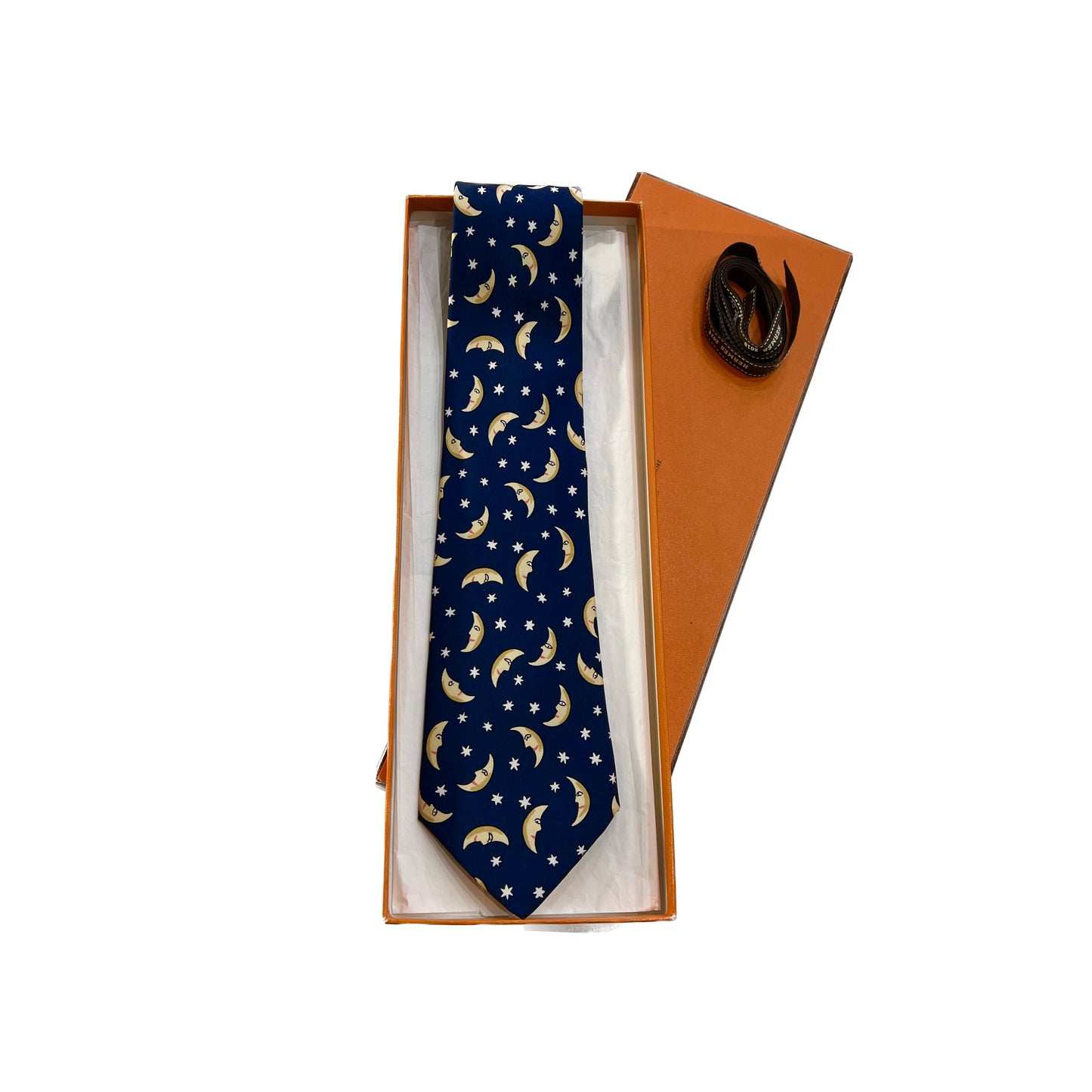 Hermès vintage tie lune 7642HA