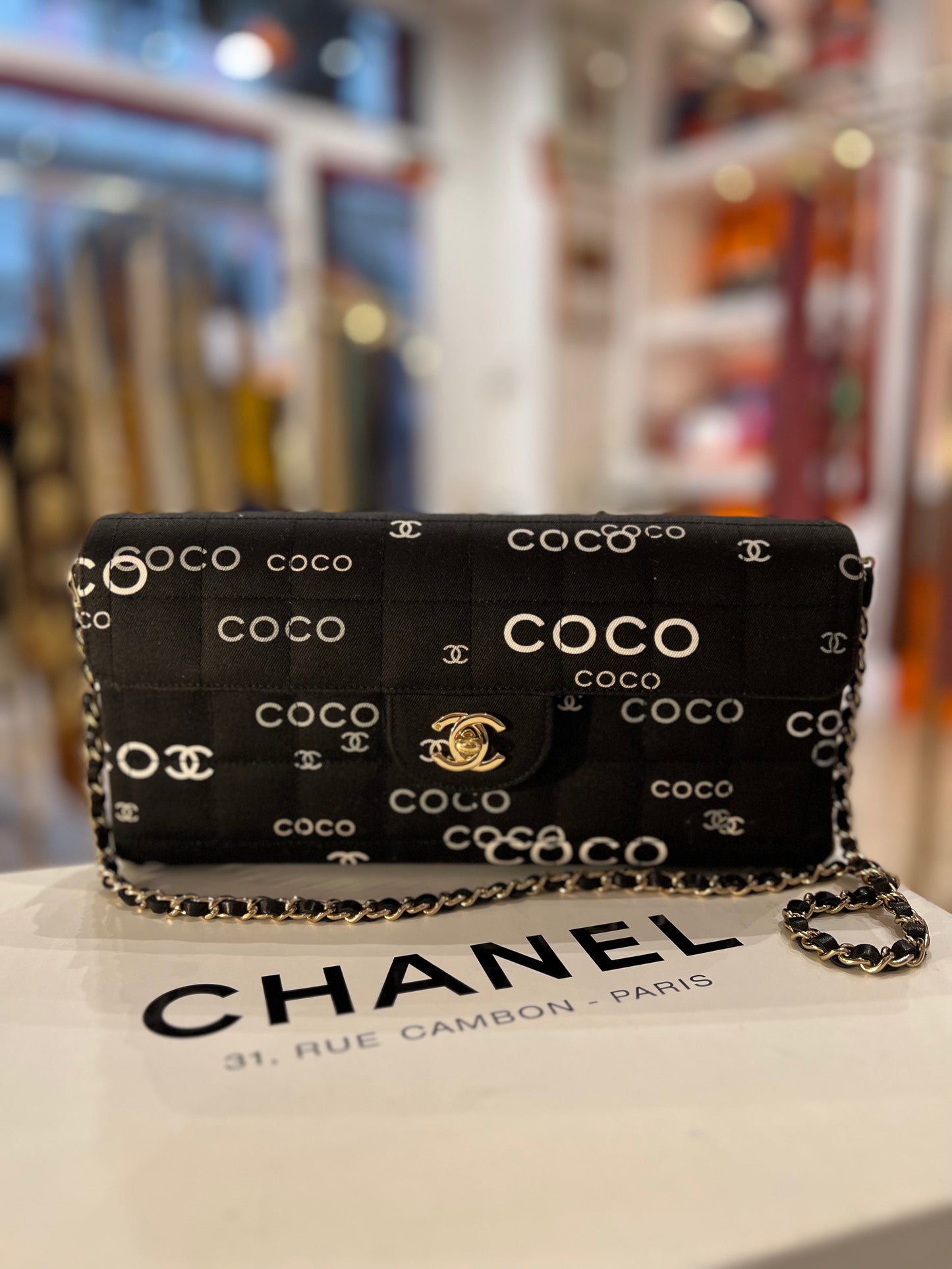 Chanel East West Coco bag