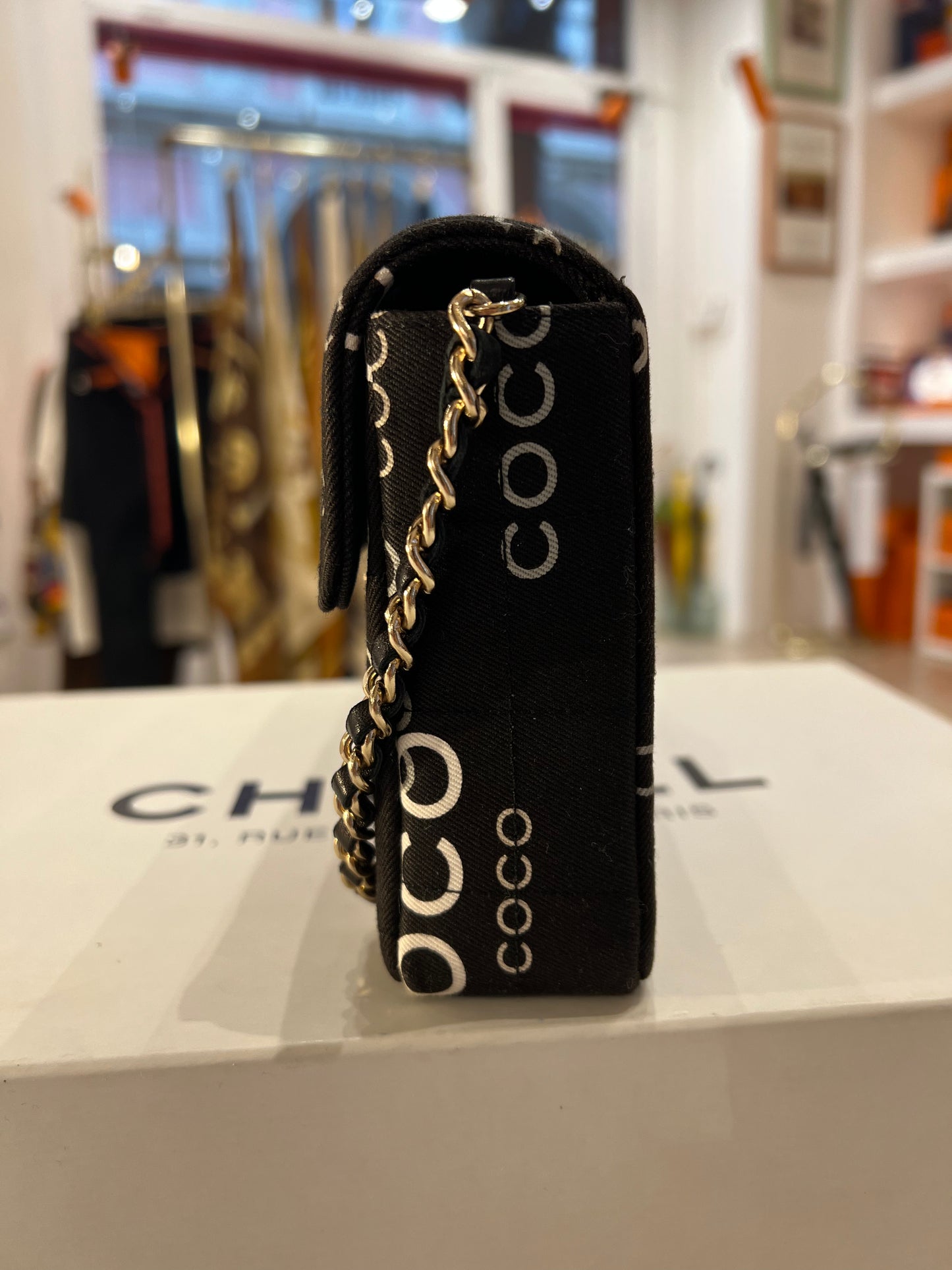 Chanel East West Coco bag