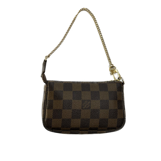 Louis Vuitton mini pochette damier ebene