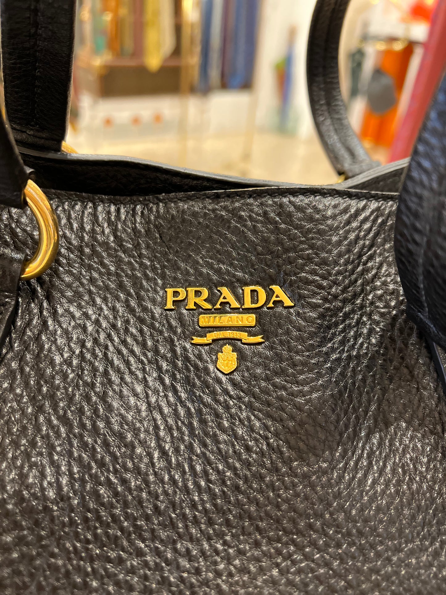 Prada Shopping leather bag