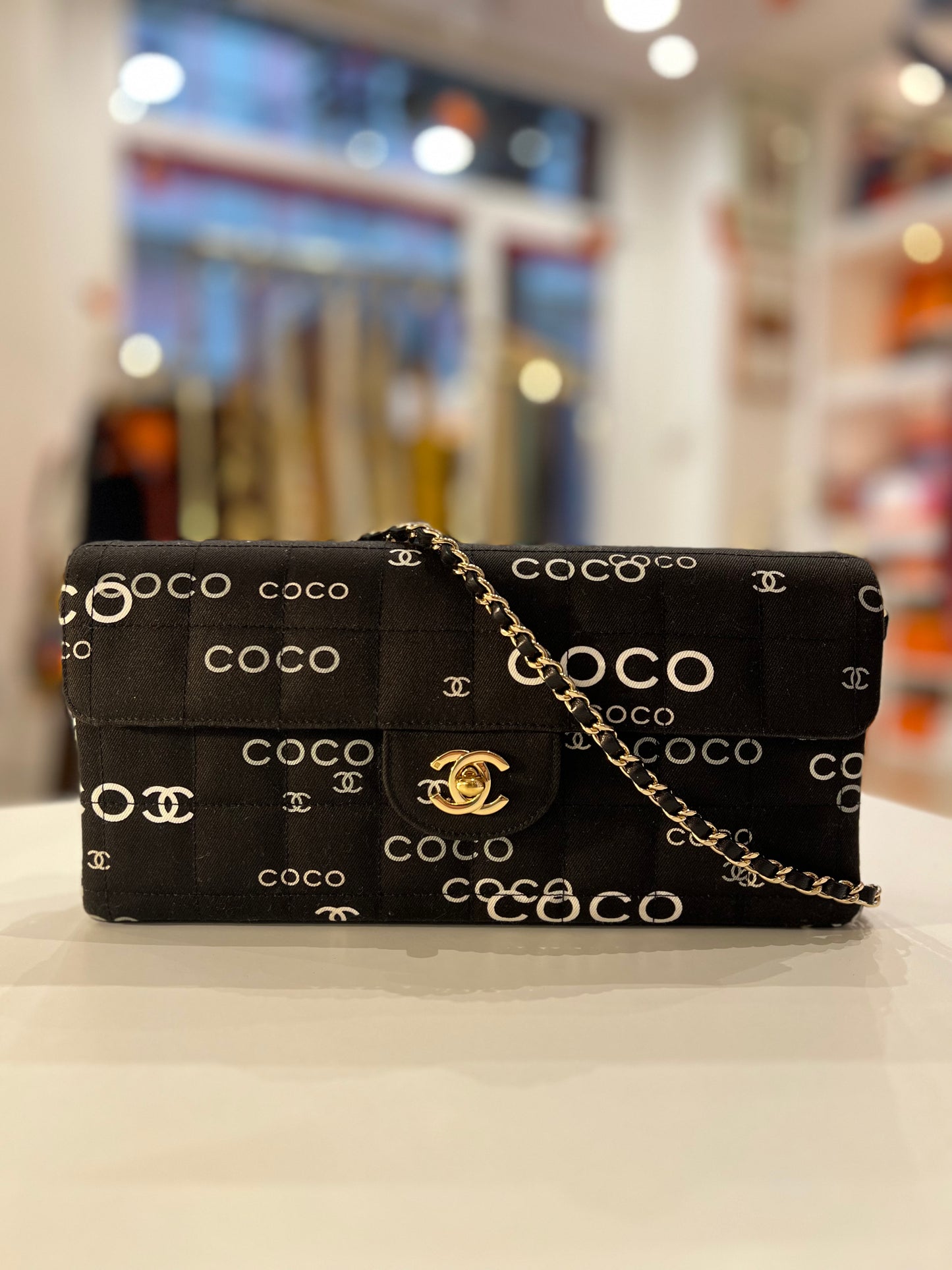 Chanel East West Coco bag