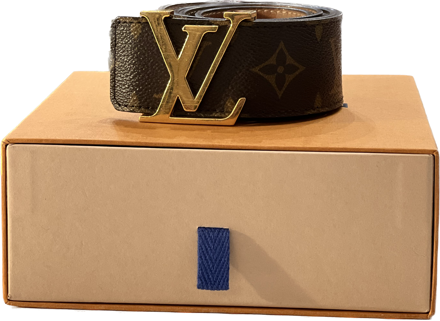 Louis Vuitton LV logo belt
