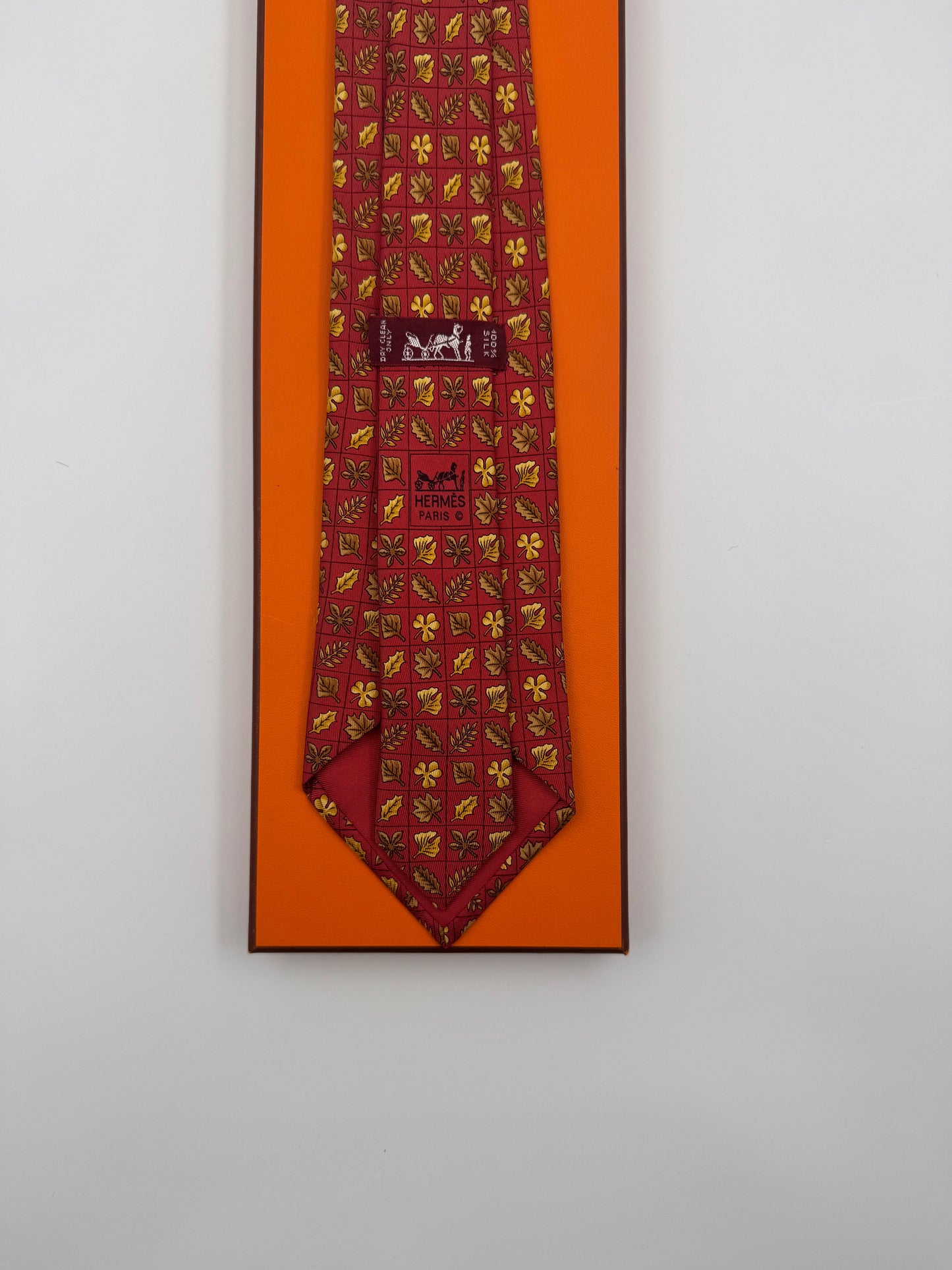 Cravatta Hermès vintage Cod 7724OA