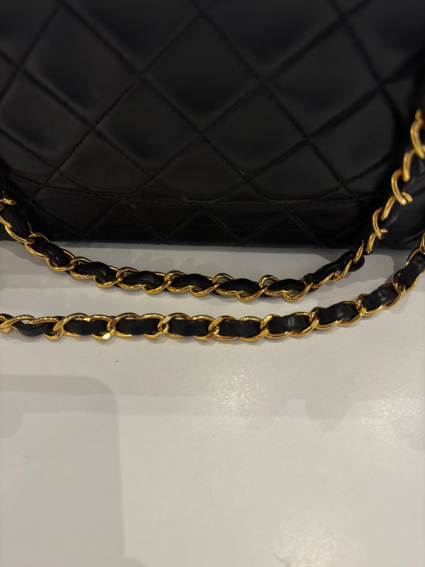 Chanel Timeless 25 double flap bag