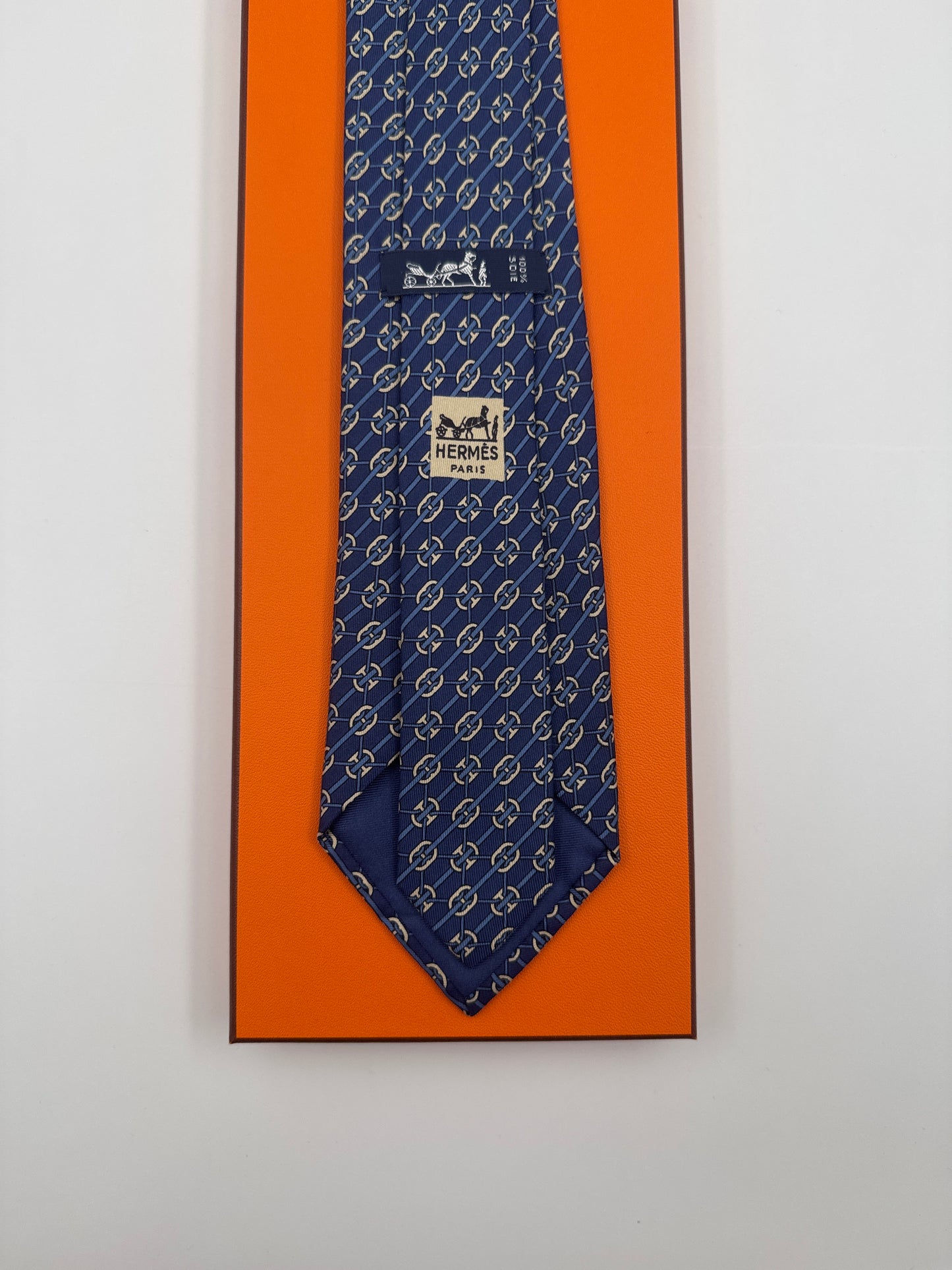 Cravatta Hermès vintage Cod 802MA