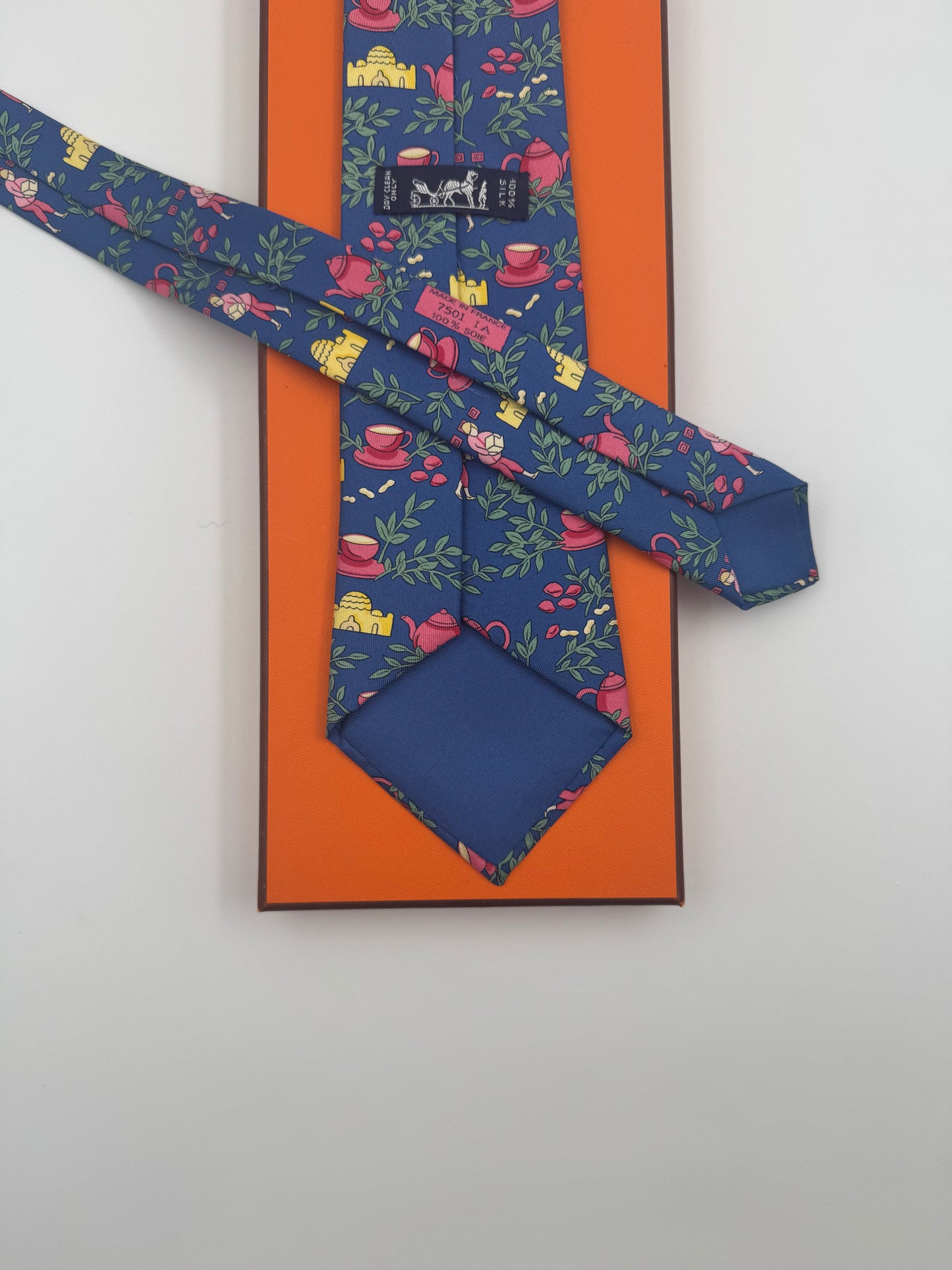 Cravatta Hermès vintage cod 7501 IA