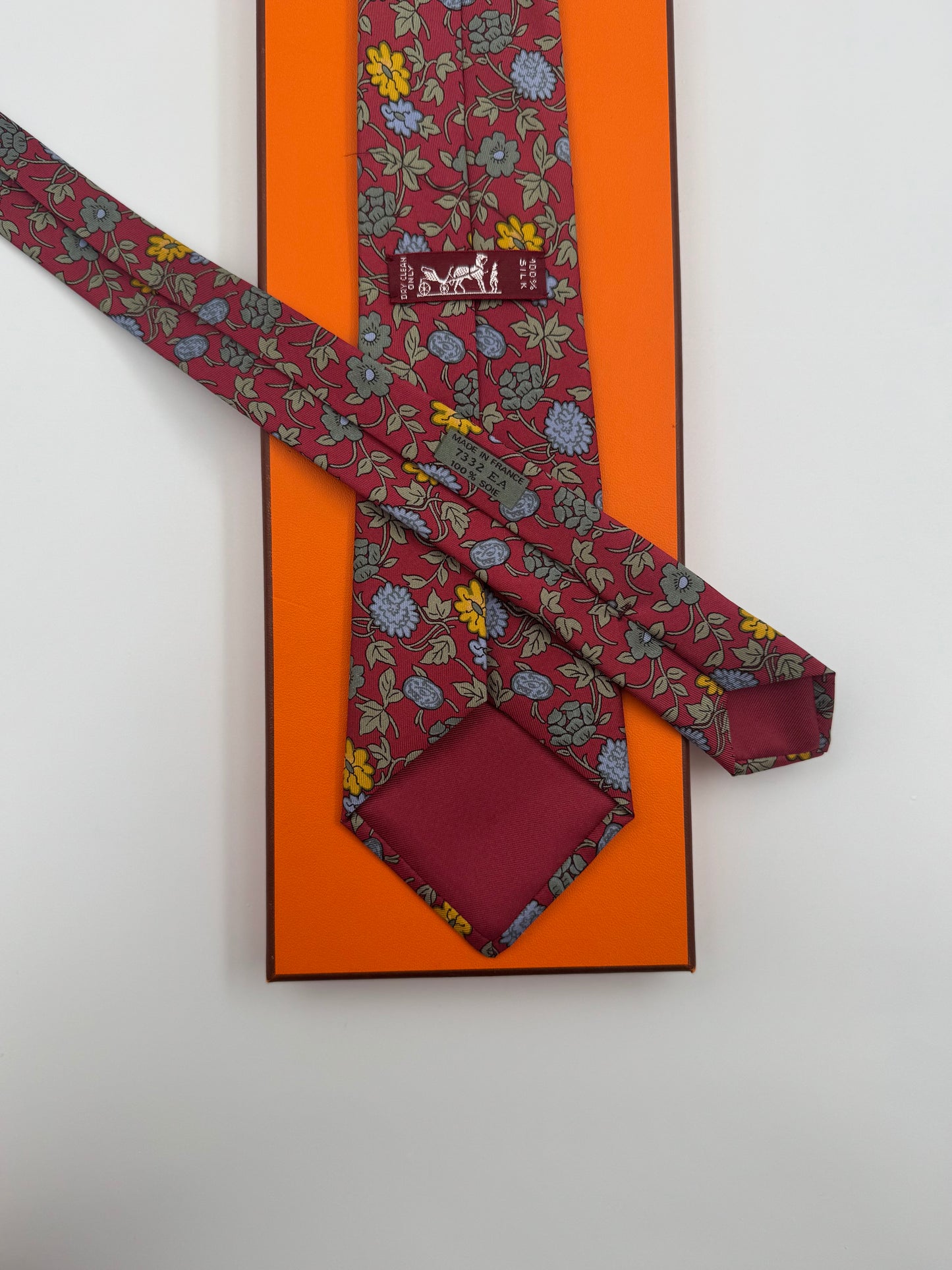 Cravatta Hermès vintage Cod 7332EA