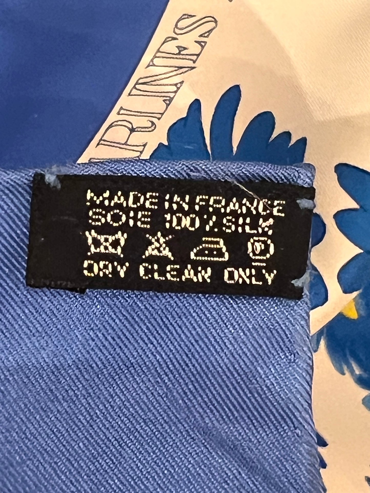 Carrè Hermès 90x90 Fleurs et Carlines II