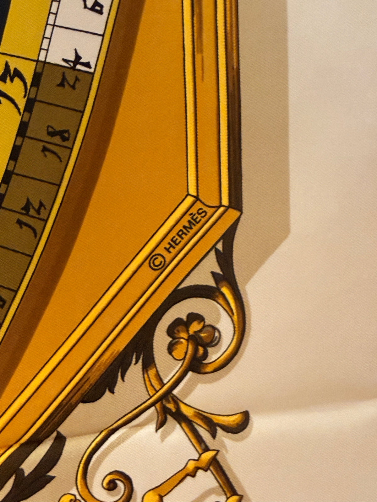 Foulard Hermès vintage