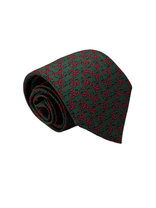 Cravatta Hermès vintage Cod 7303EA