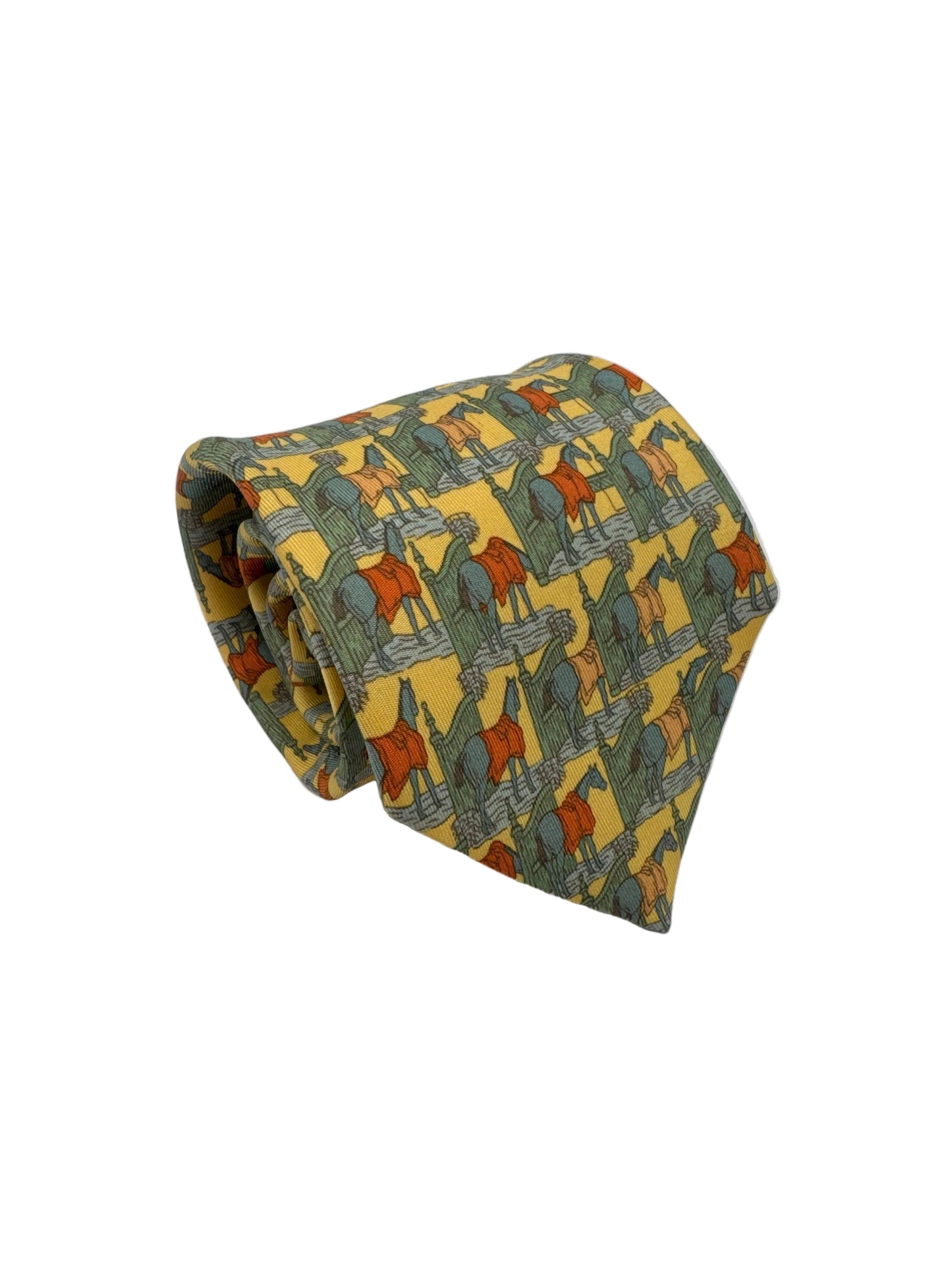 Cravatta Hermès vintage Cod 7368PA