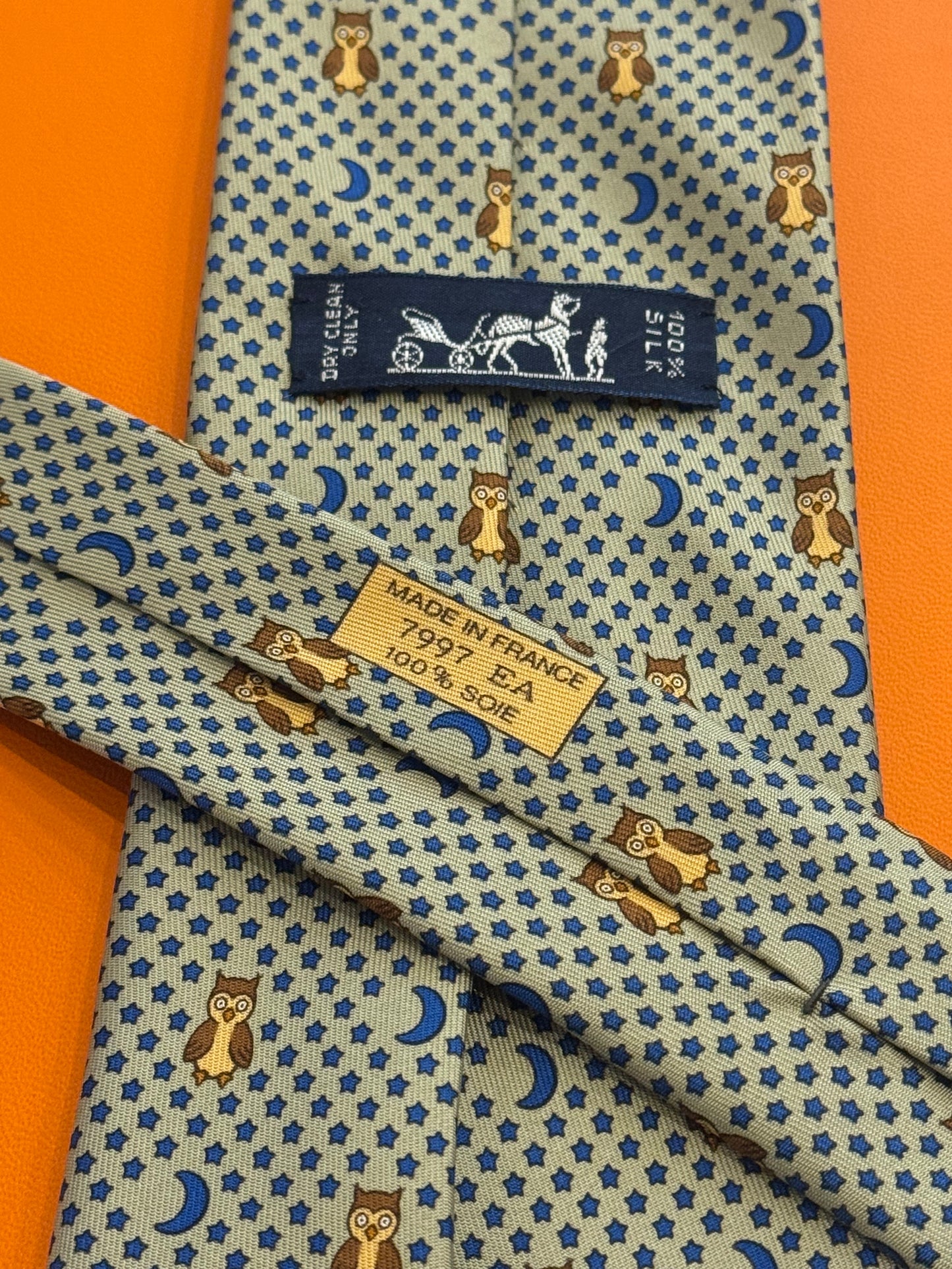 Cravatta Vintage Hermes Cod 7997EA