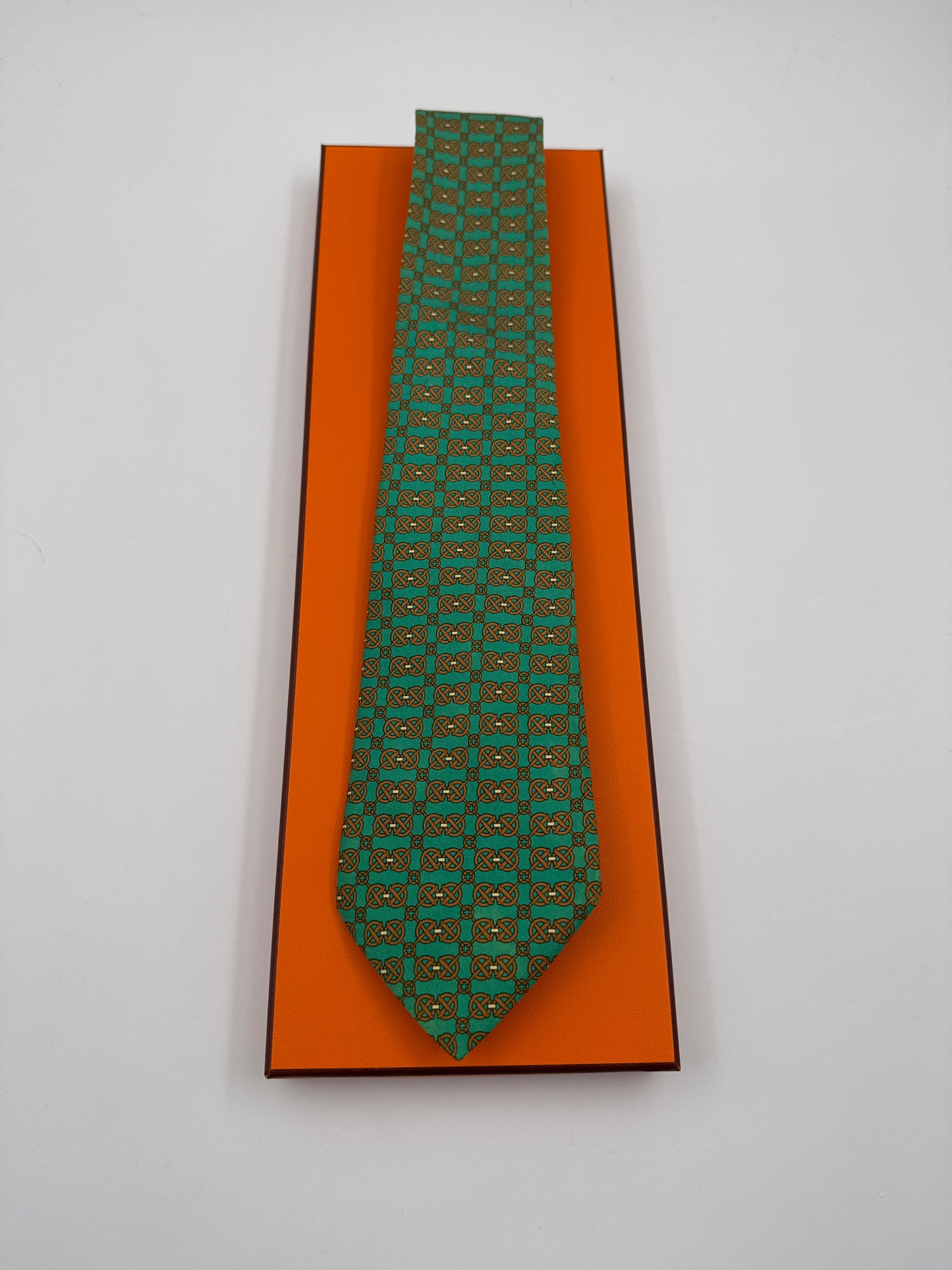 Cravatta Hermès vintage Cod 7150FA