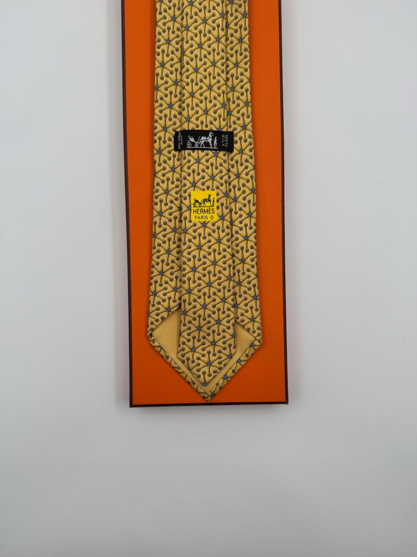 Cravatta Hermès vintage Cod 7864UA