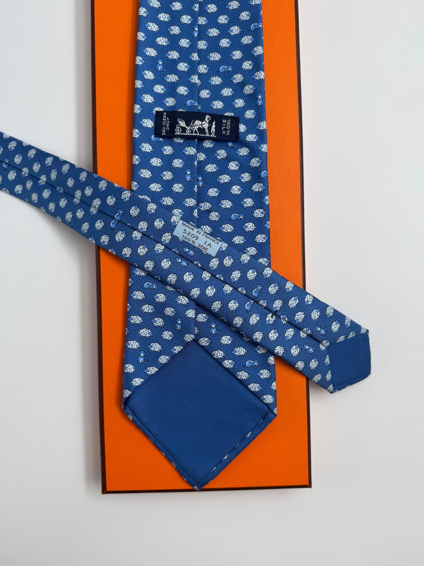 Cravatta Hermès vintage Cod 5209IA